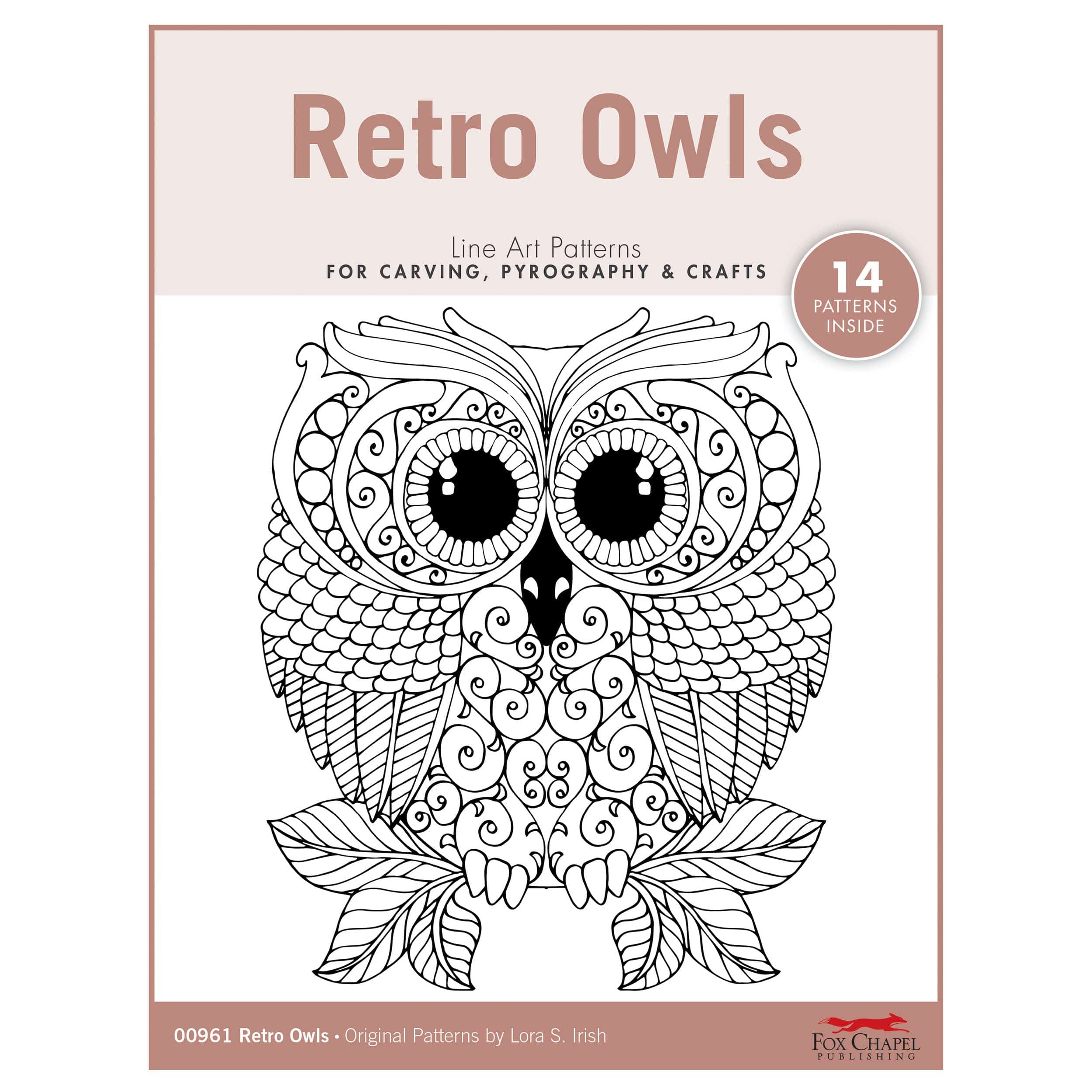 Retro Owls Pattern Pack - Image 1
