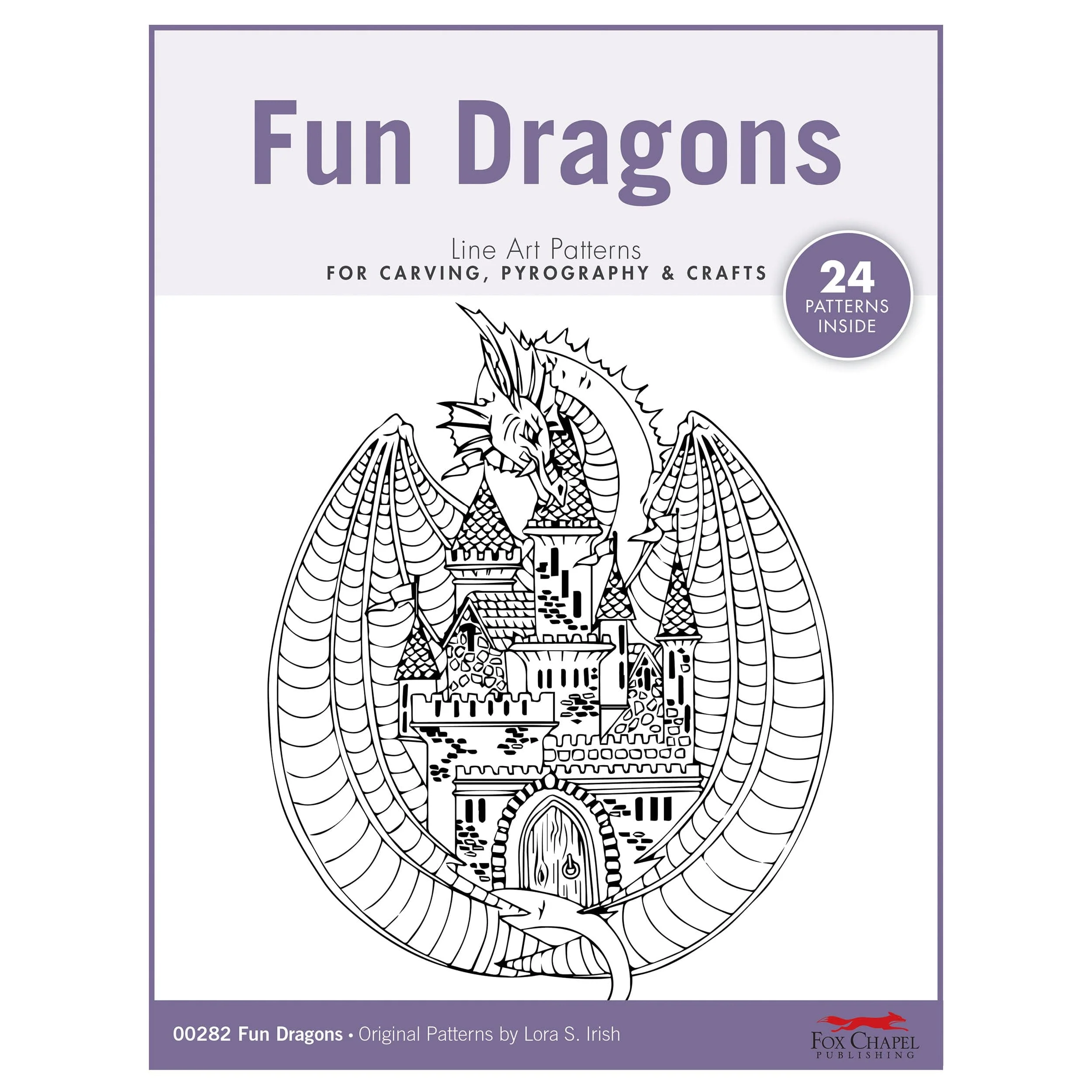 Fun Dragons Carving Patterns Pack - Image 1