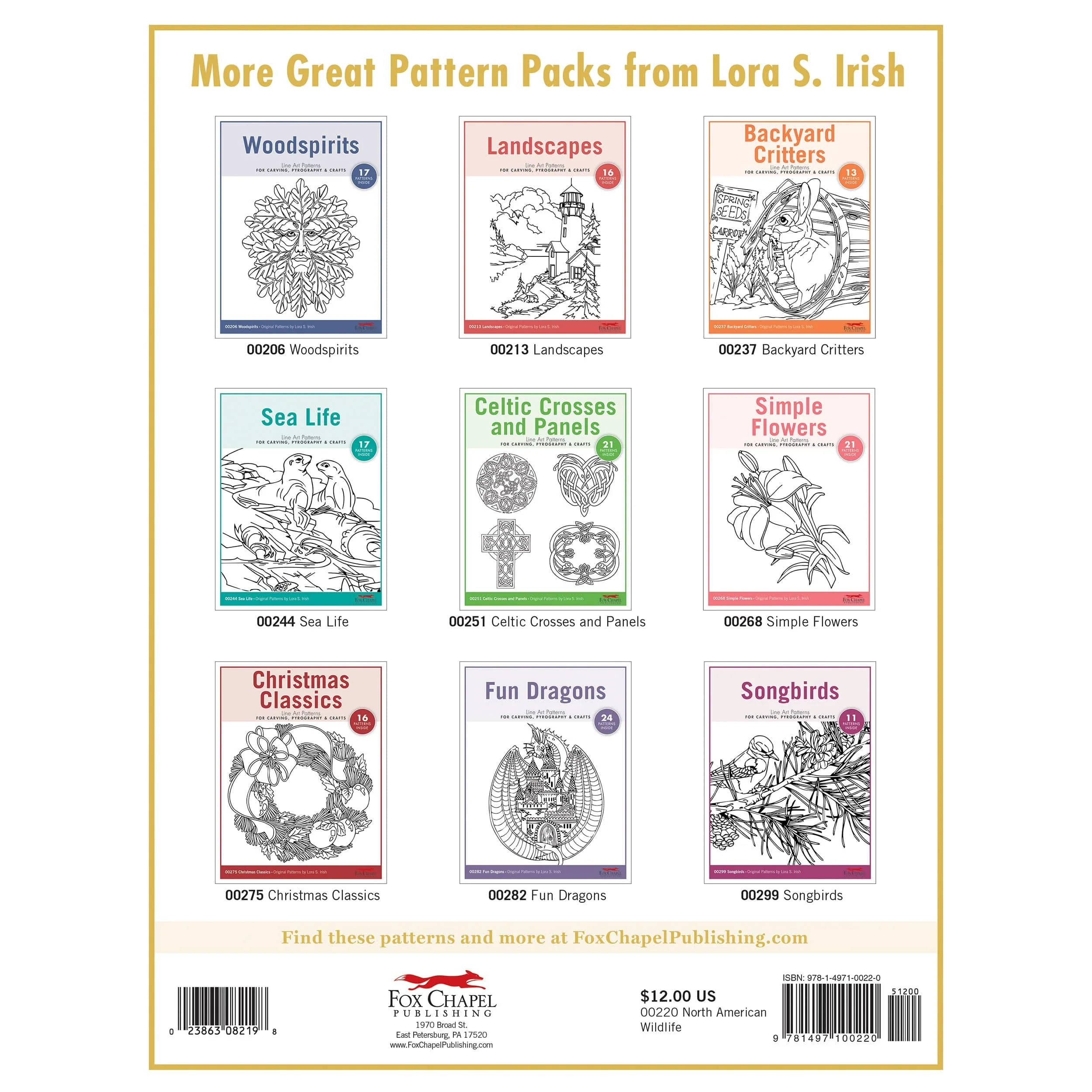 North American Wildlife Carving Patterns Pack - Image 2