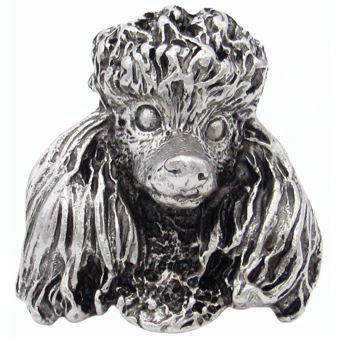 Poodle Knob Pewter Oxide - Image 1