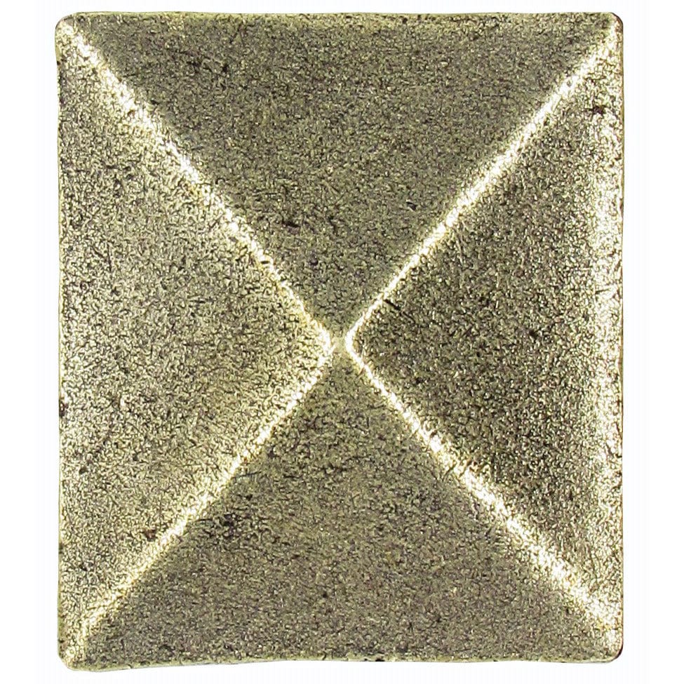 Prism Pyramid Knob Brass Oxide - Image 1