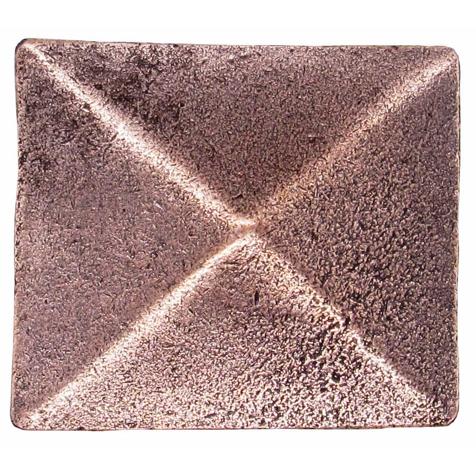 Prism Pyramid Knob Copper Oxide - Image 1