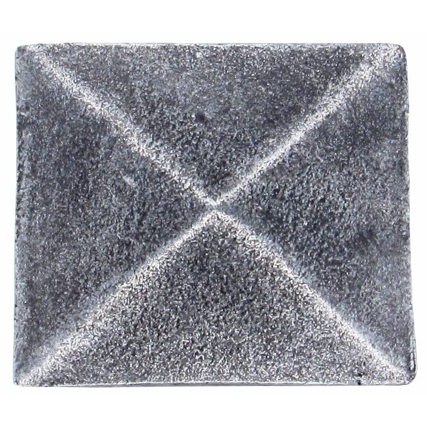 Prism Pyramid Knob Pewter Oxide - Image 1