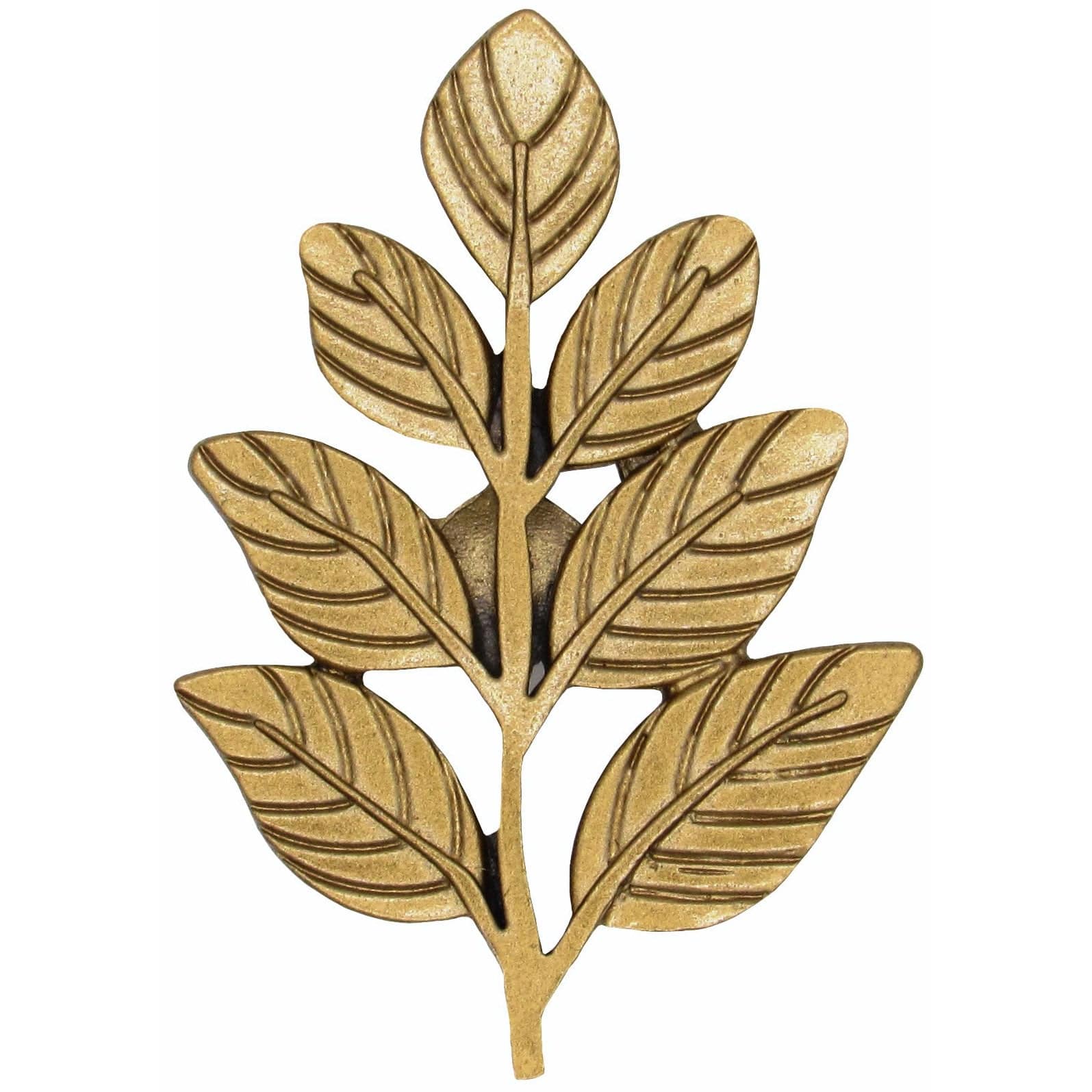 Fern Leaf Knob Lux Gold - Image 1