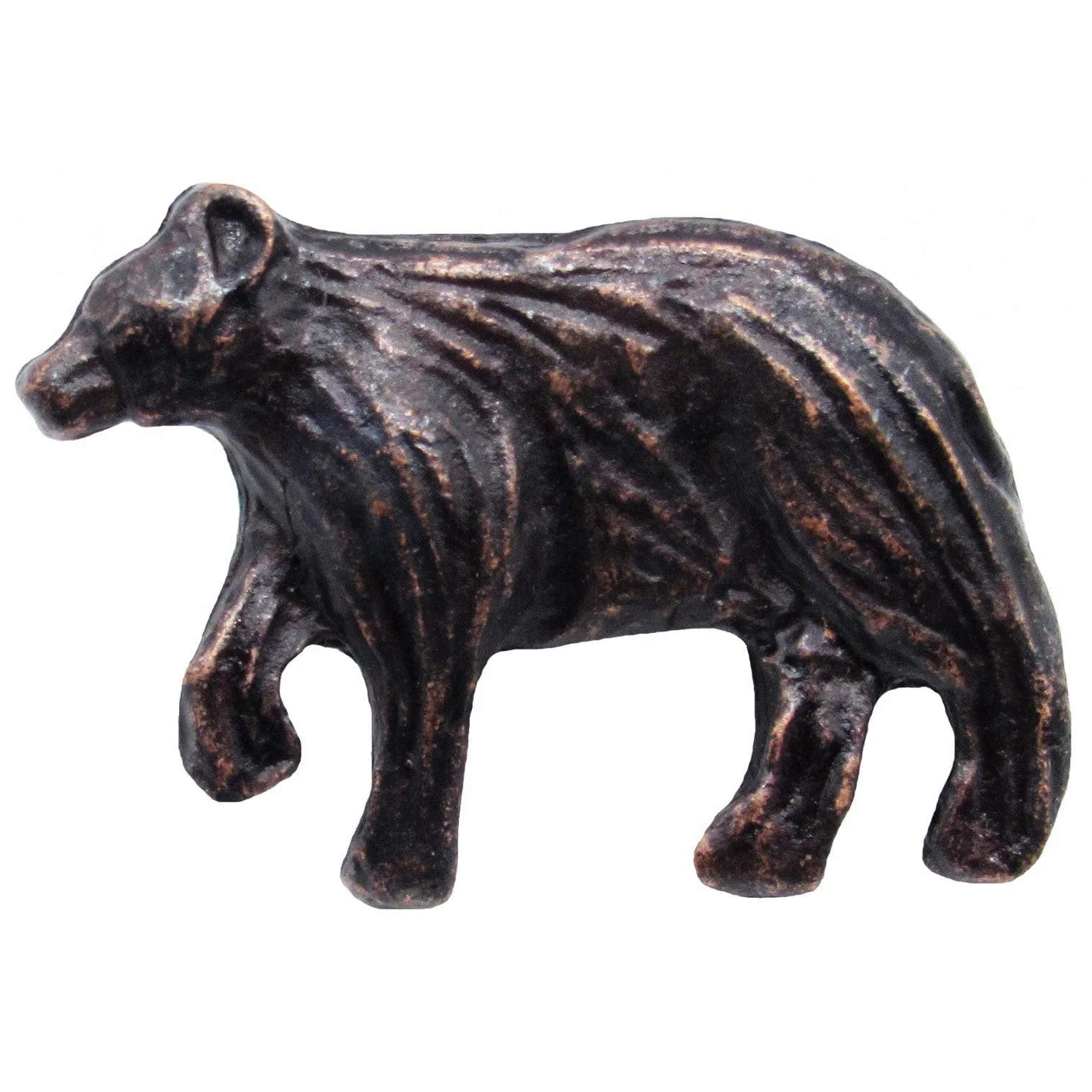 Bear Left Facing Knob Oil Rubbed Bronze - Image 1