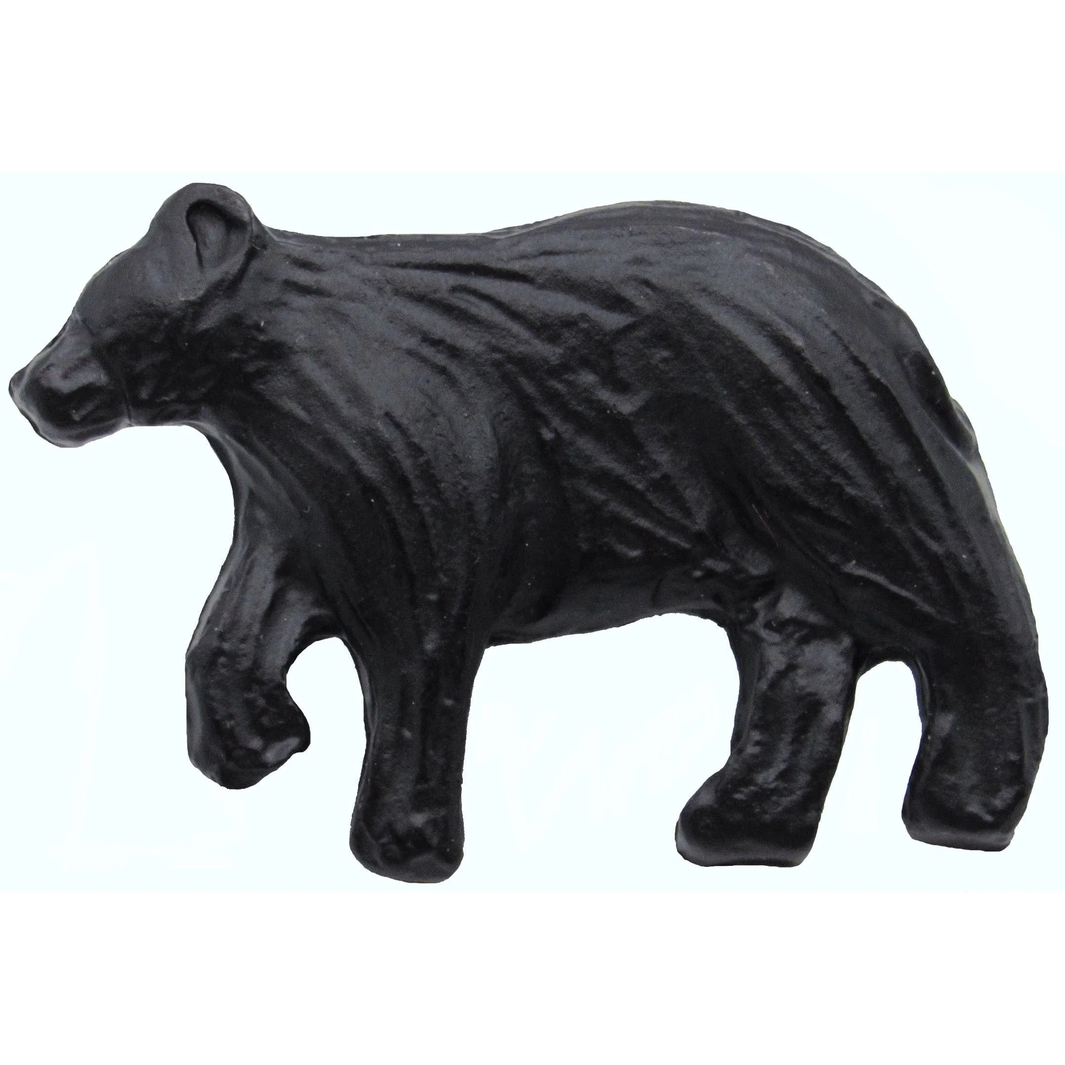 Bear Left Facing Knob Matte Black - Image 1