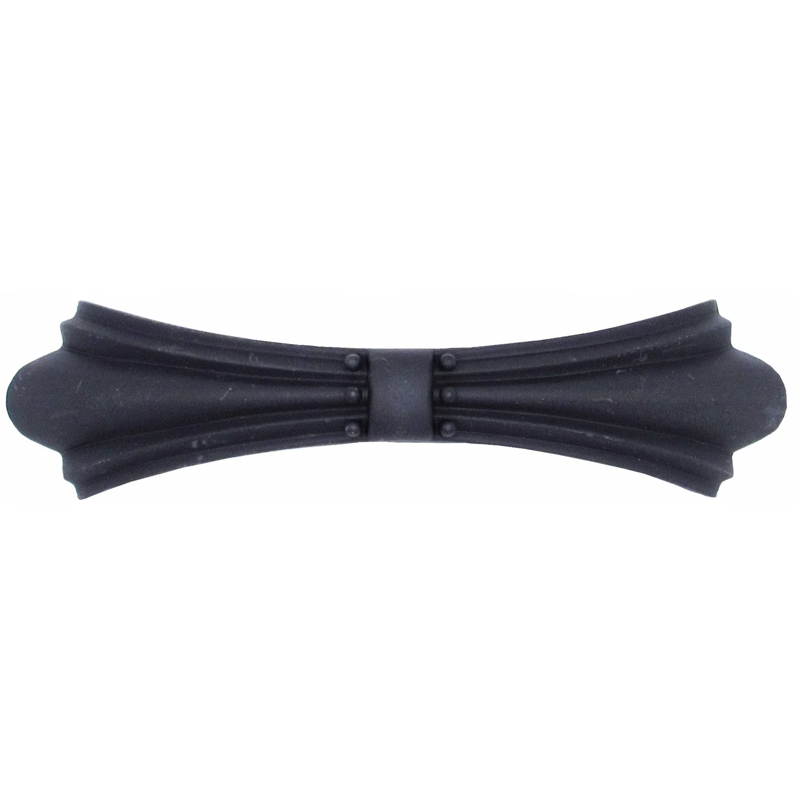 Beaded Elegance Dual Mount 3" or 3-3/4" Center Arched Pull Oil Rubbed Bronze - Image 1