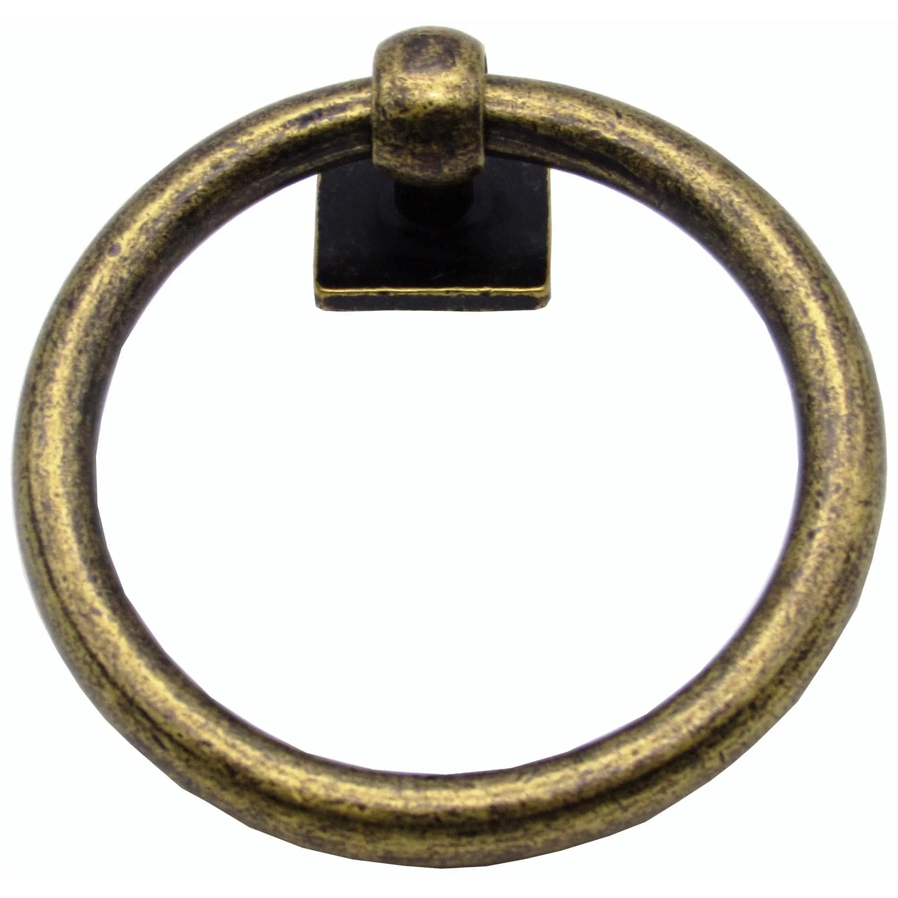 Traditional Ring Pull Brass Oxide - Image 1
