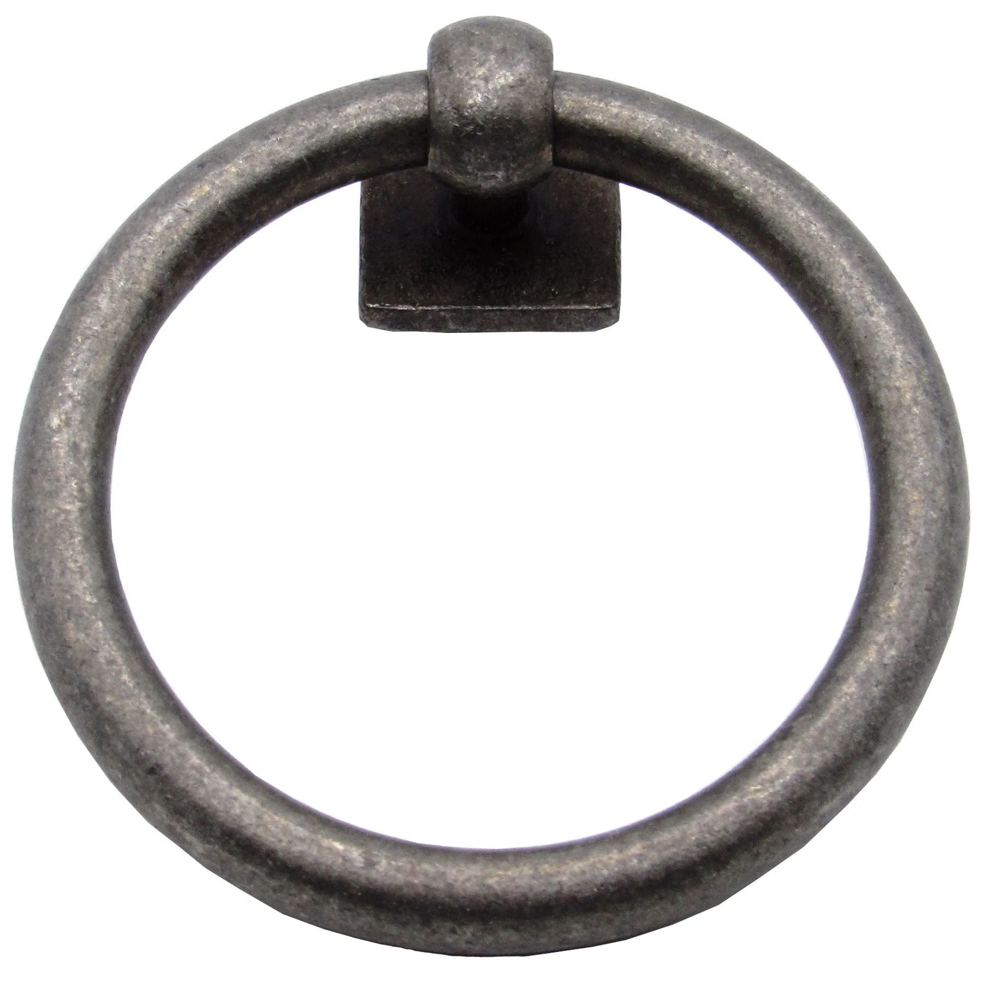 Traditional Ring Pull Pewter Oxide - Image 1