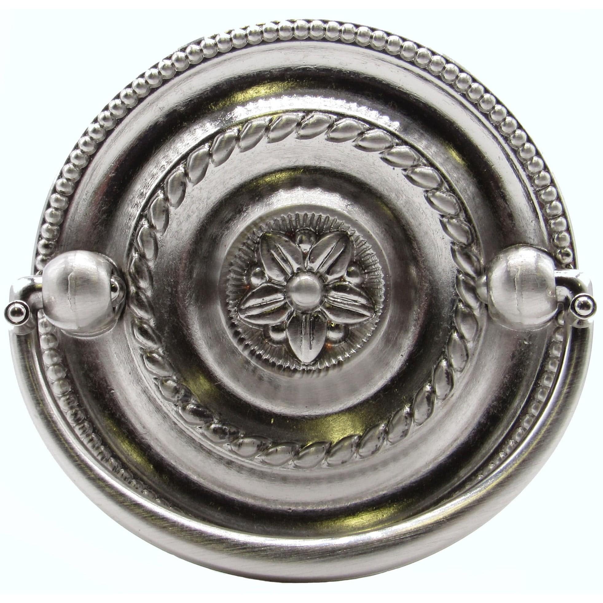 Tuscany Drop Pull Round Satin Nickel