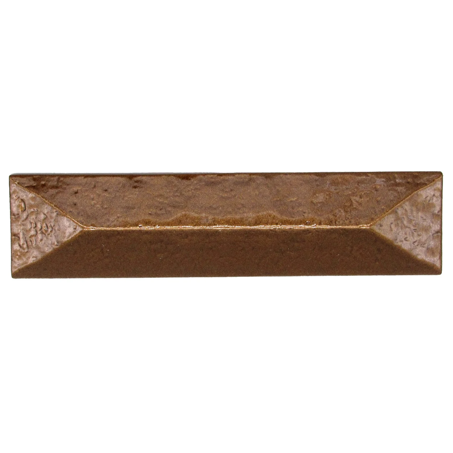 Rustic Pyramid Pull 3″ Center Lux Bronze