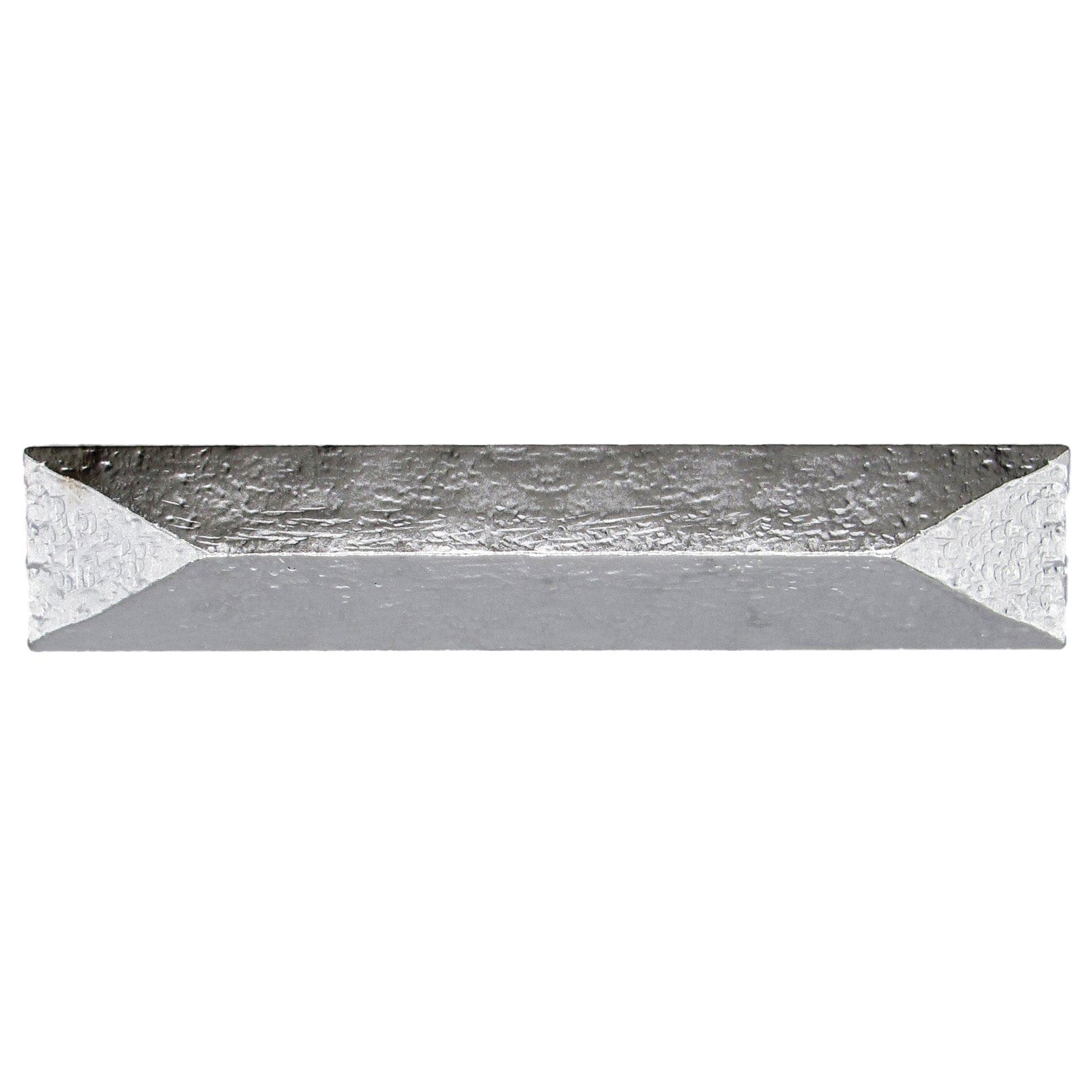 Rustic Pyramid Pull 3-3/4" Center Nickel - Image 1