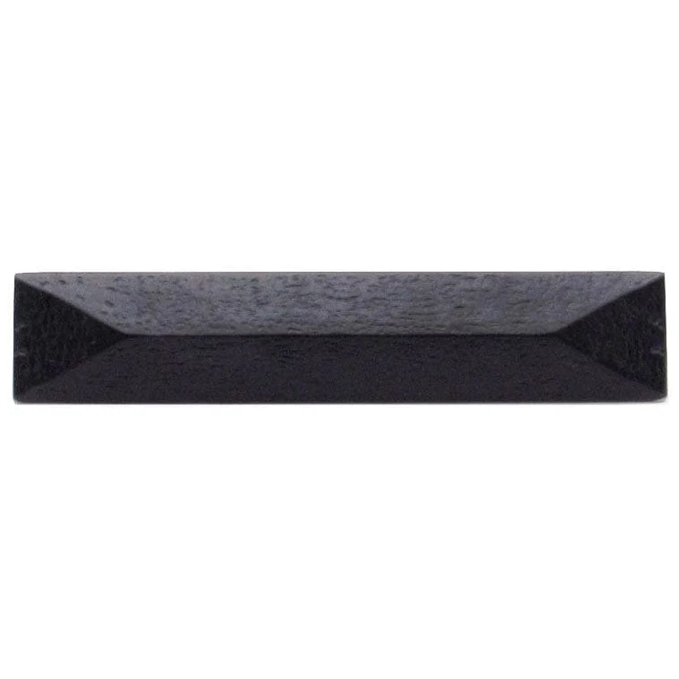 Rustic Pyramid Pull 3-3/4" Center Oil Rubbed Bronze - Image 1