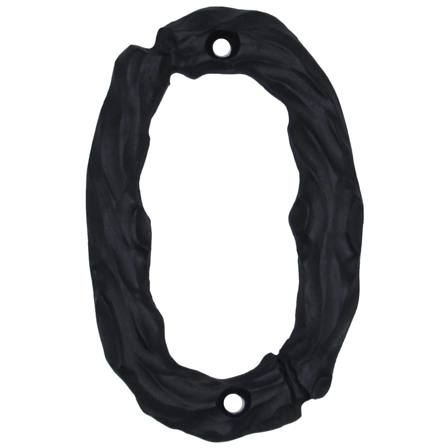 Log House Number Zero Matte Black