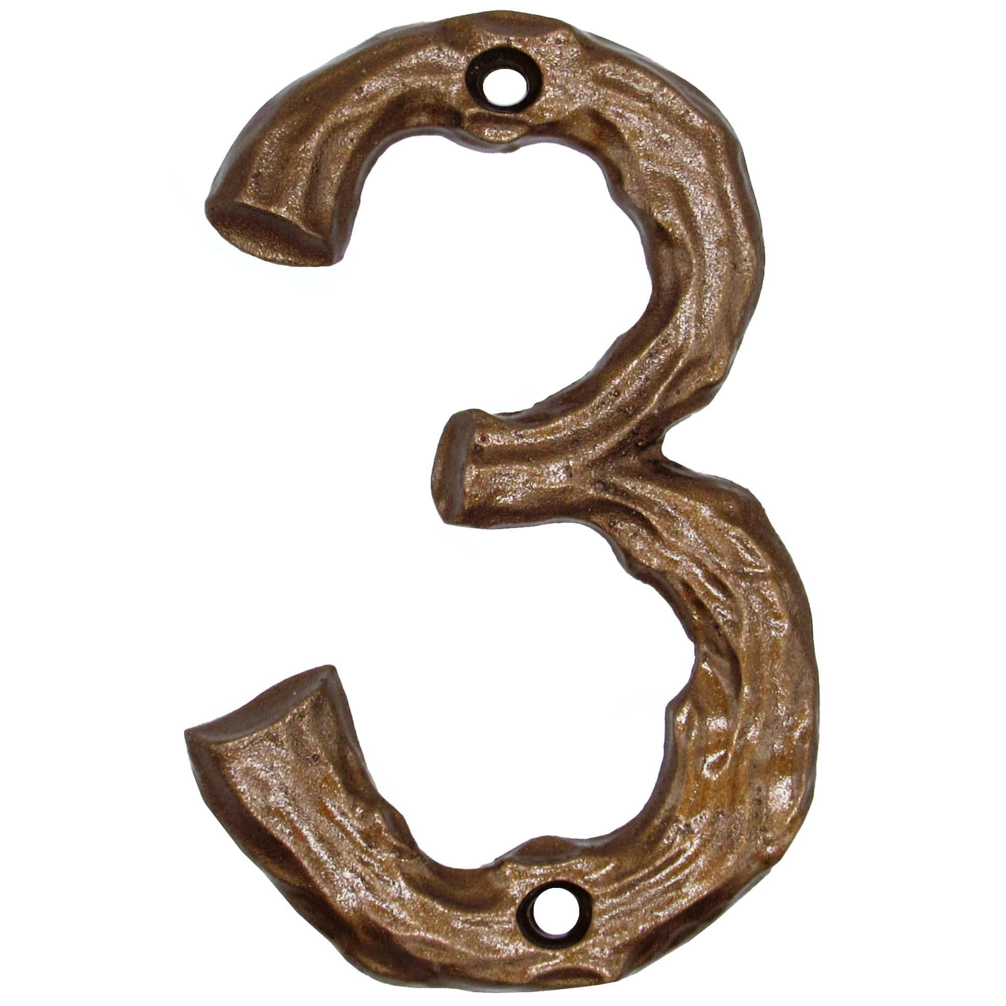 Log House Number Three Lux Bronze - Image 1