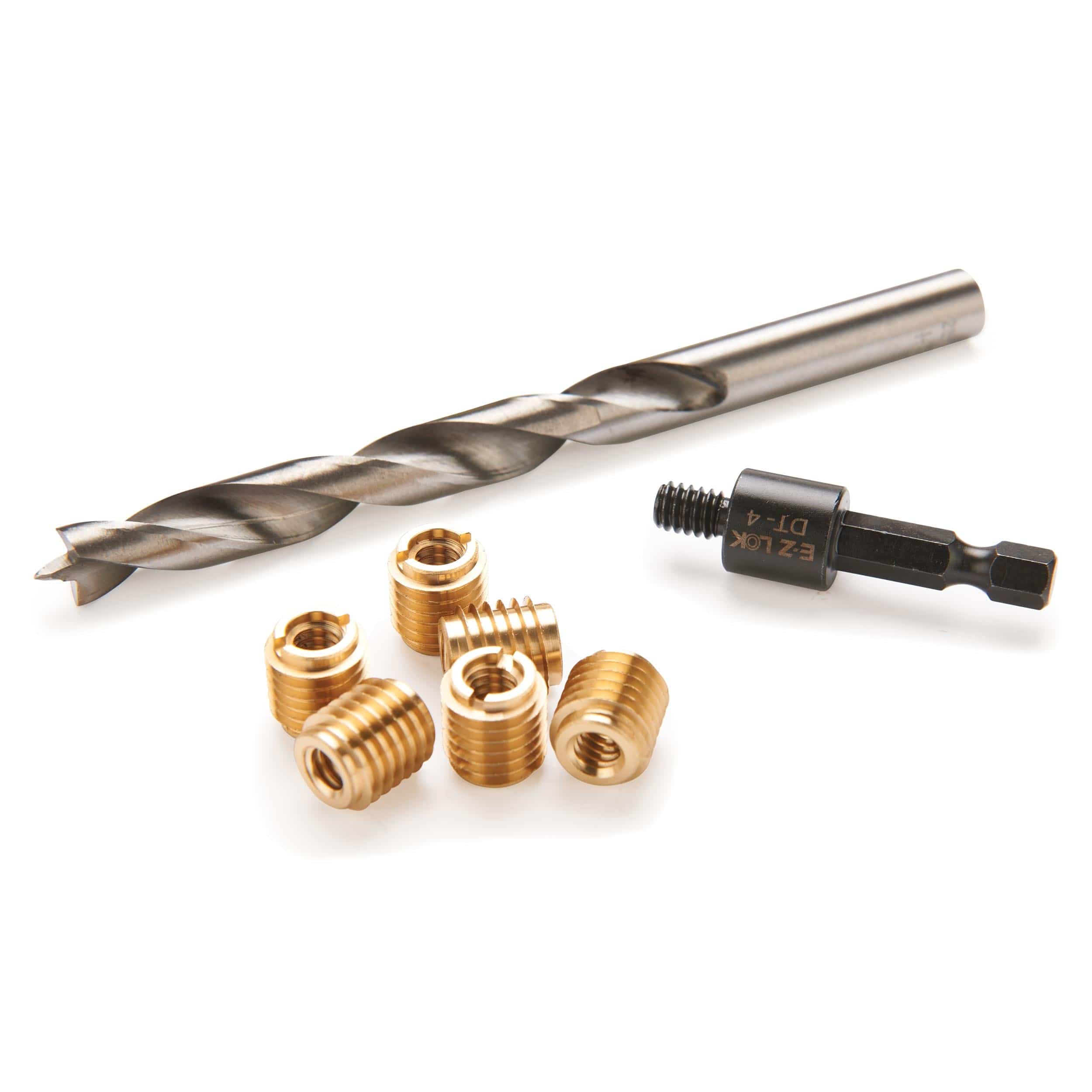 E-Z Knife 1/4-20 Threaded Insert Kit – Brass