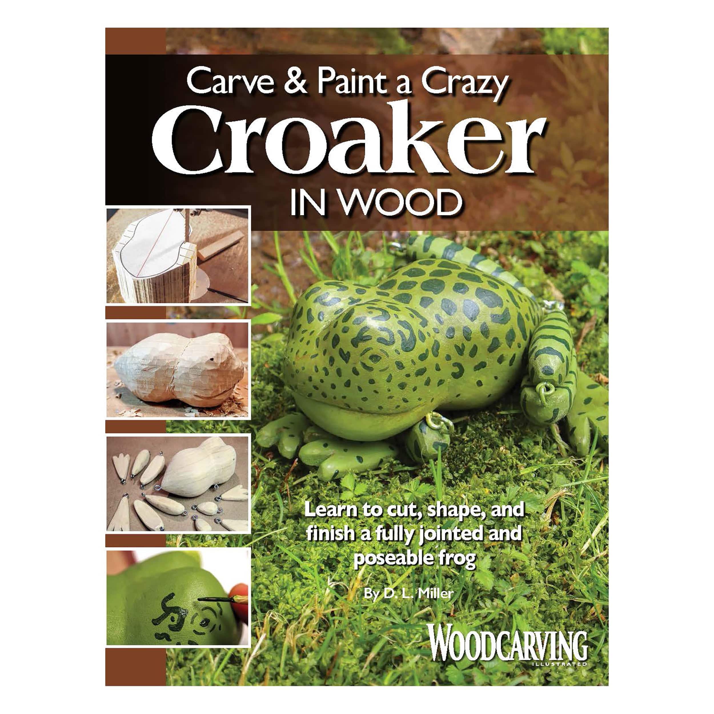 Carve & Paint a Crazy Croaker in Wood - Image 1