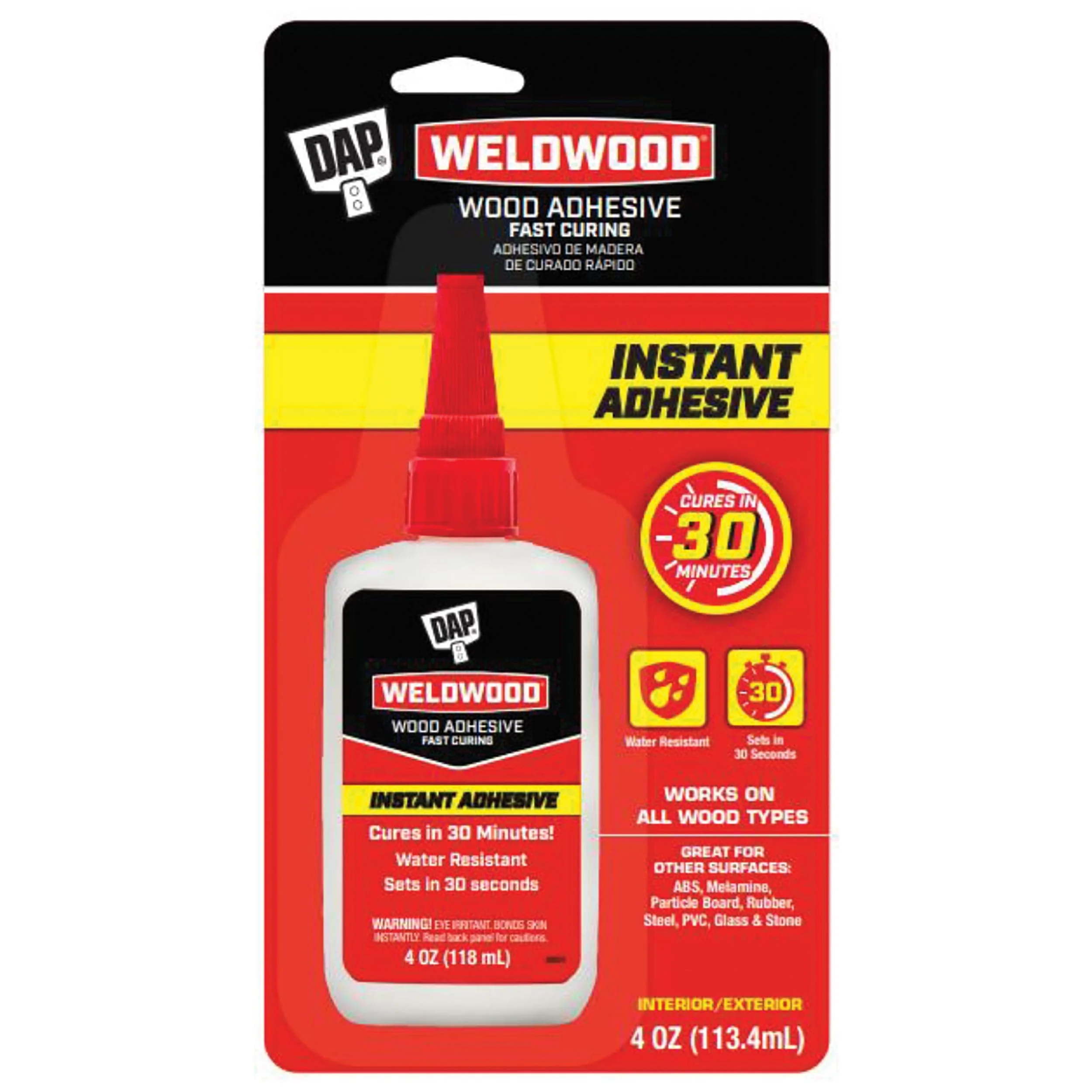 Instant Wood Adhesive – 4 oz