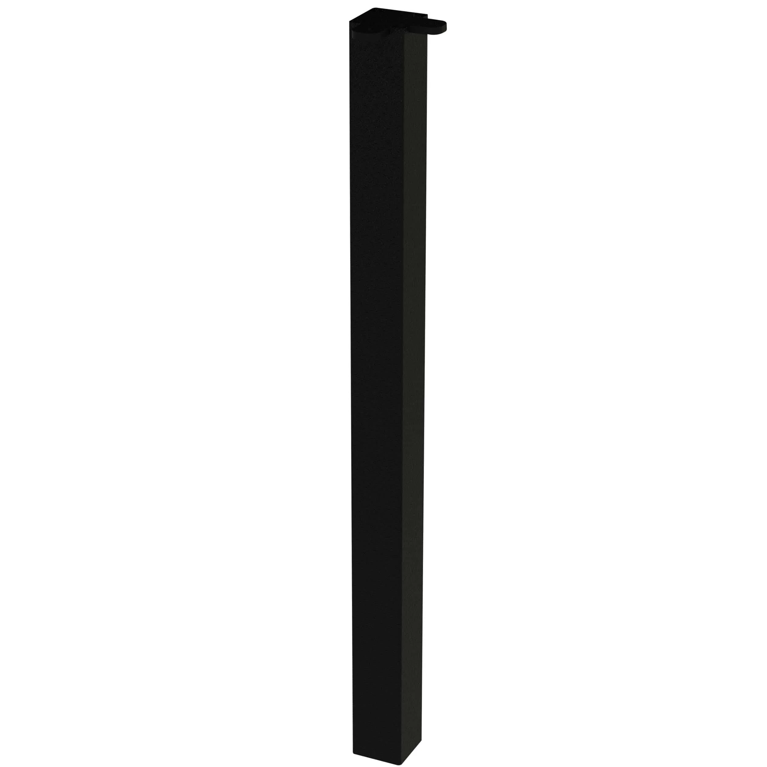 Pedestal Leg – 28″ – Black – 4 Piece