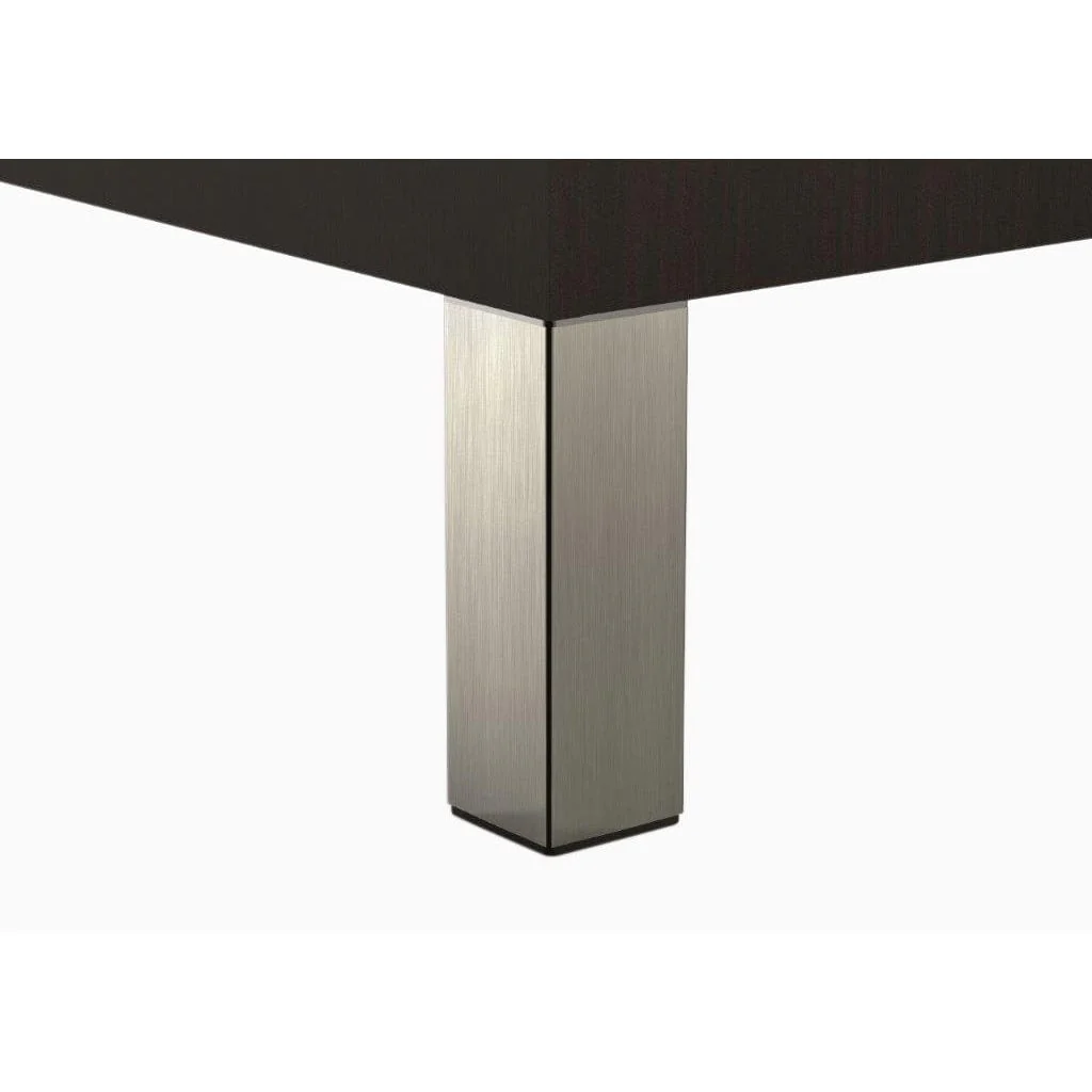 9-27/32″ (250 mm) Adjustable Furniture Leg Stainless Steel Pack of 4