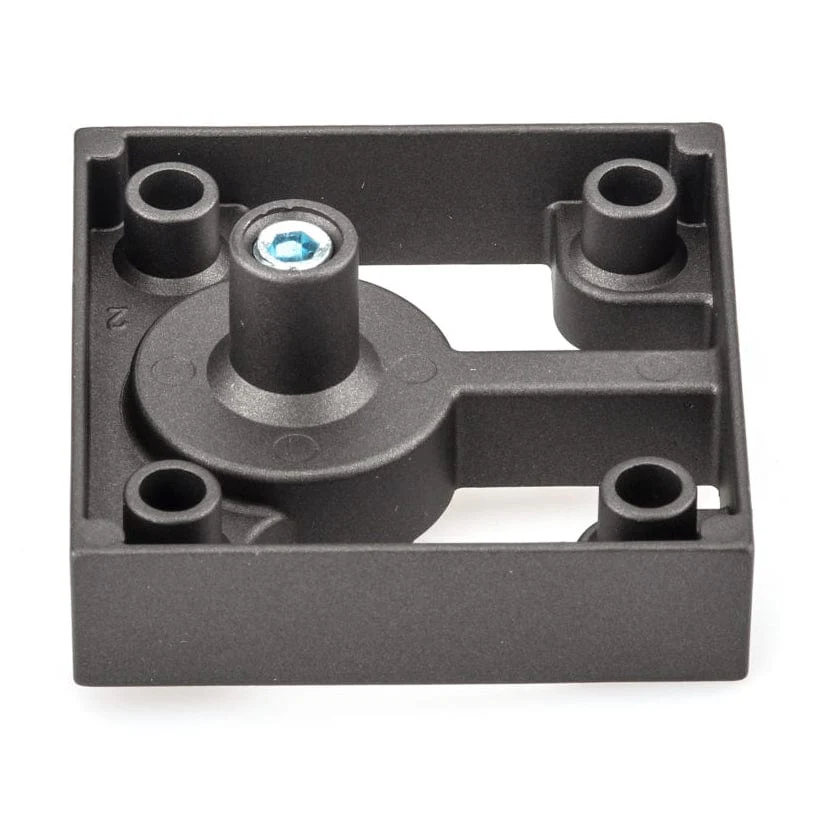 5/8" (16 mm) Adjustable Contemporary Furniture Leg Dark Brown - Image 1