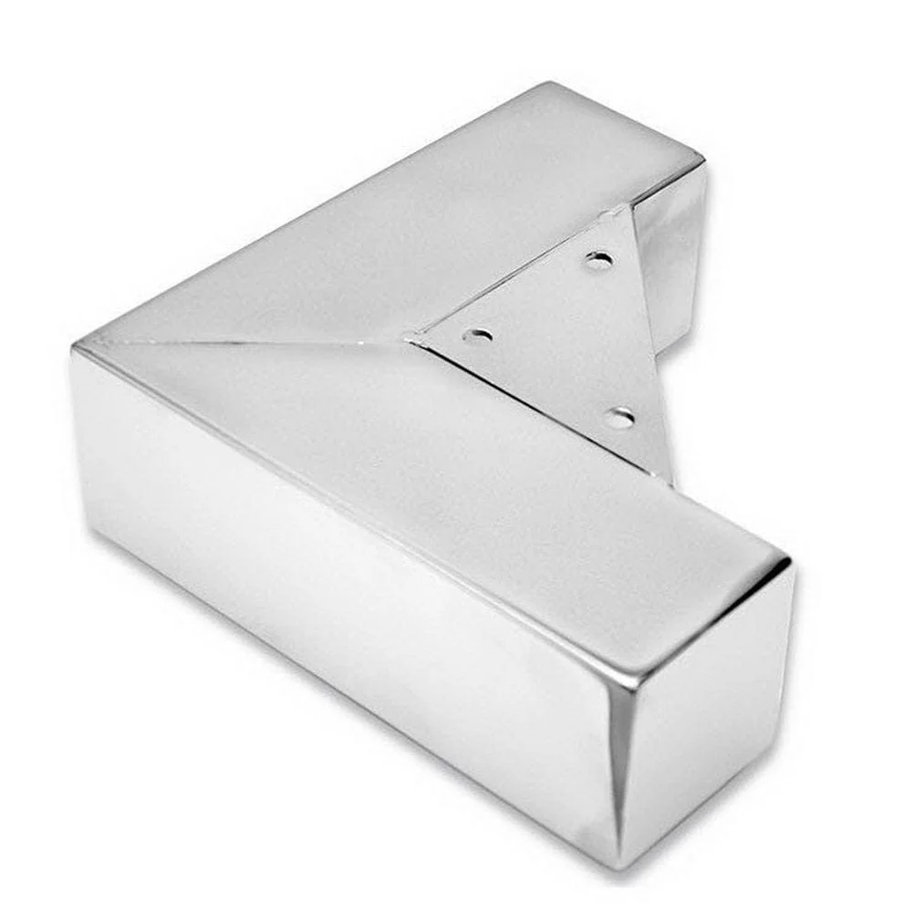 2-7/32″ (56.3 mm) Contemporary Fixed-Height Furniture Leg Chrome