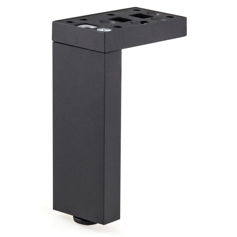 3-15/16″ (100 mm) Adjustable Contemporary Versatile T or L Shaped Furniture Leg