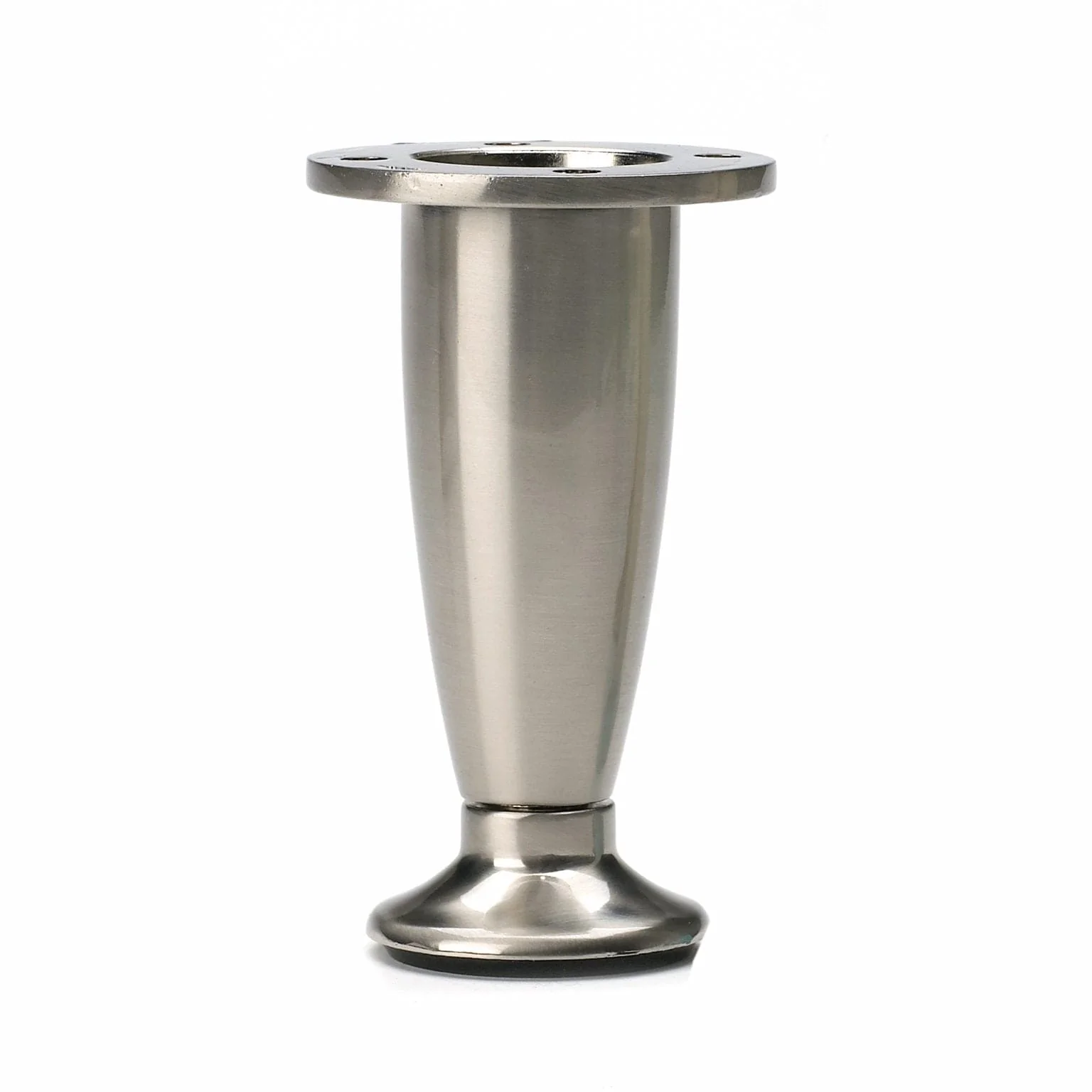 5-29/32″ (150 mm) Adjustable Contemporary Furniture Leg Nickel