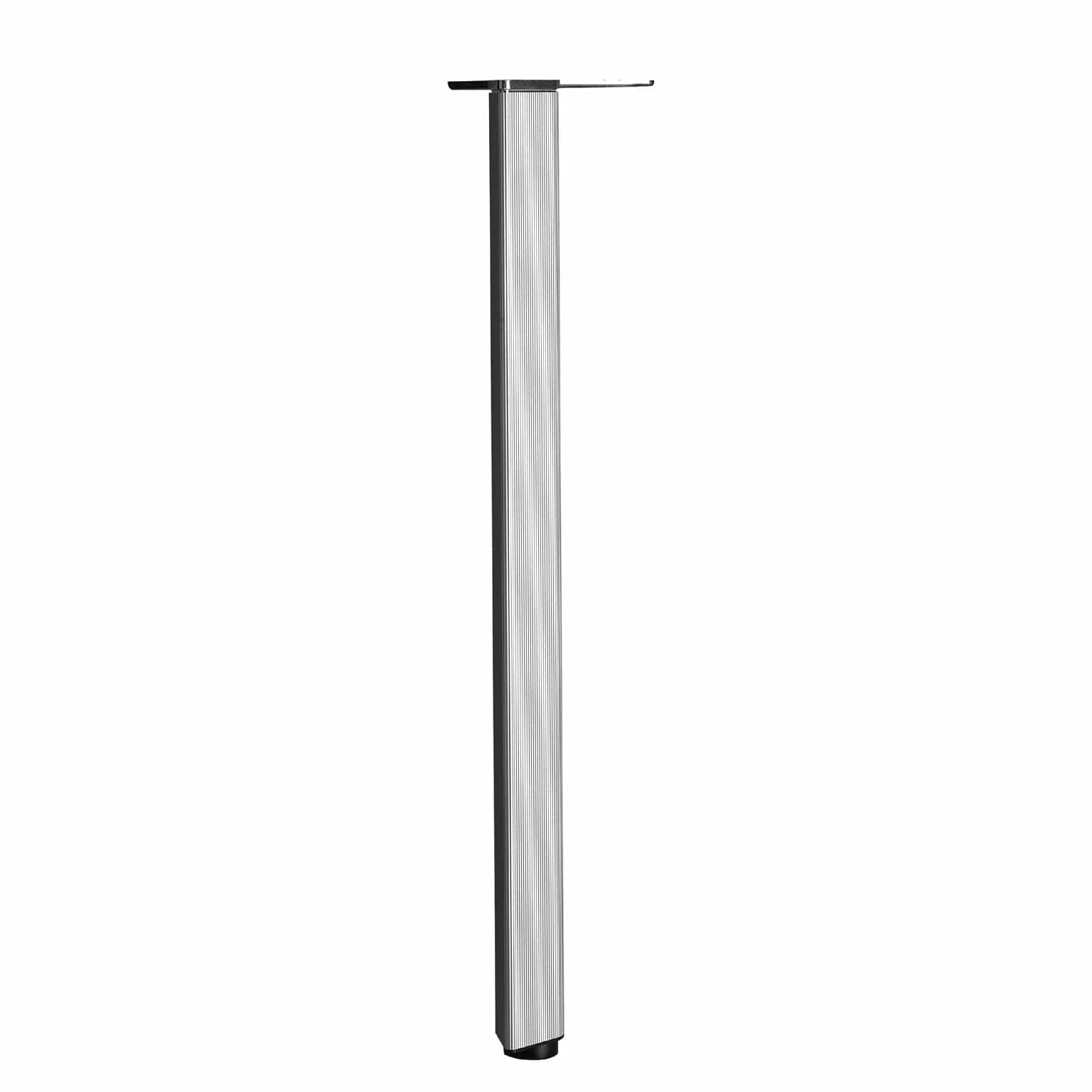 27-1/2″ (698 mm) Adjustable Teardrop Design Table Leg Aluminum Pack of 4