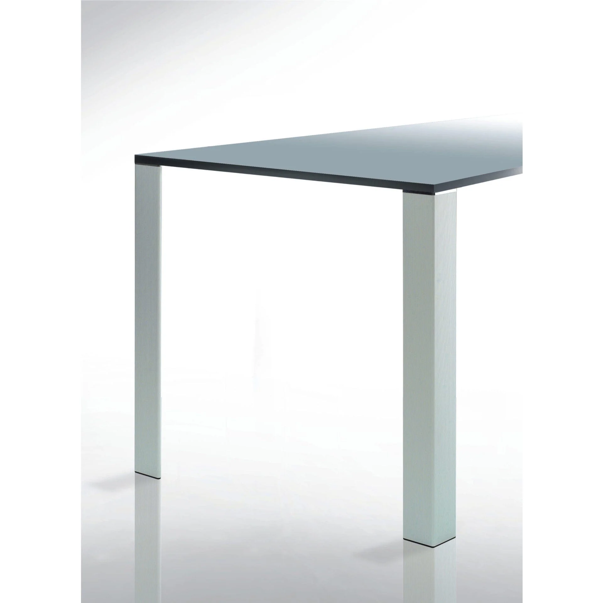 27-1/2" (698 mm) Adjustable Triangular Design Table Leg Aluminum Pack of 4 - Image 3