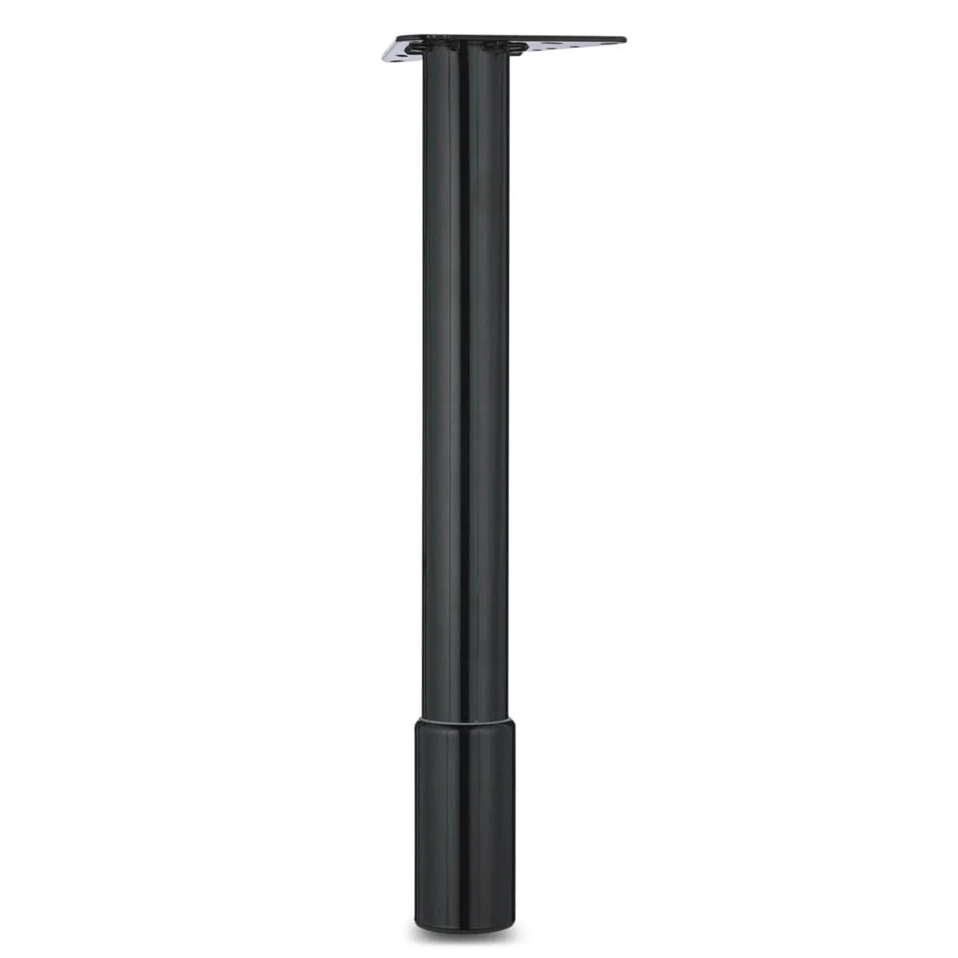 22-1/2" (570 mm) Adjustable Table Leg Black - Image 1