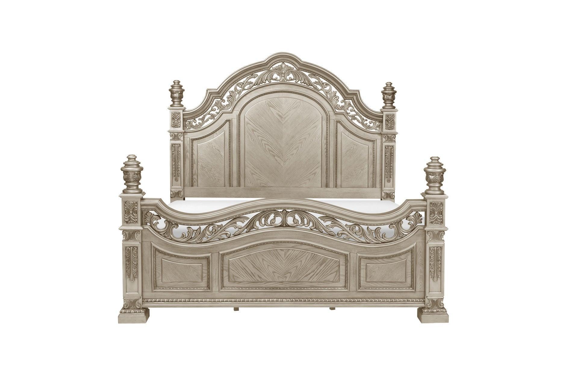 Catalonia Gold Panel Bedroom Set - Image 2