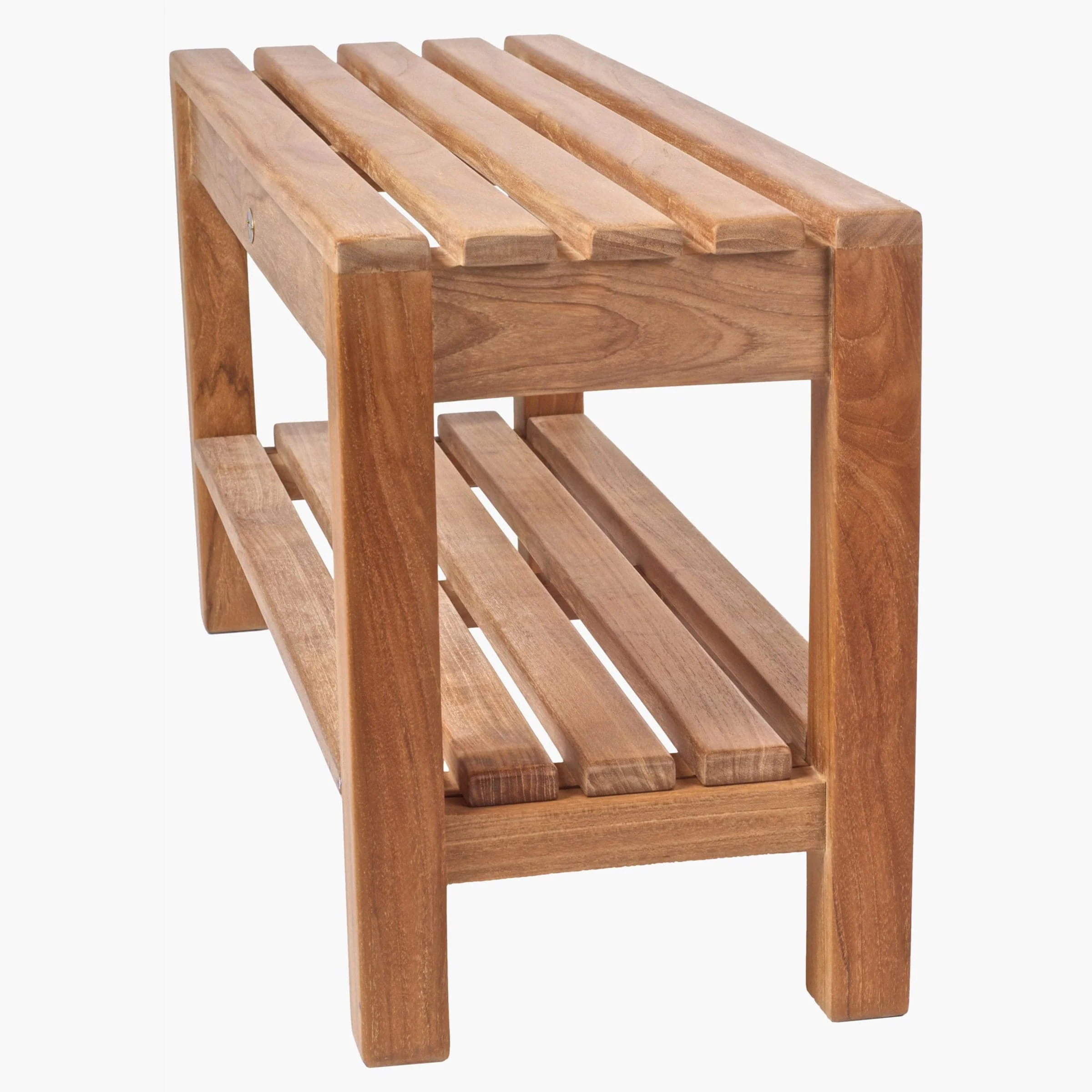 Coach Shower Bench 36" (90 cm) with Shelf - Image 2