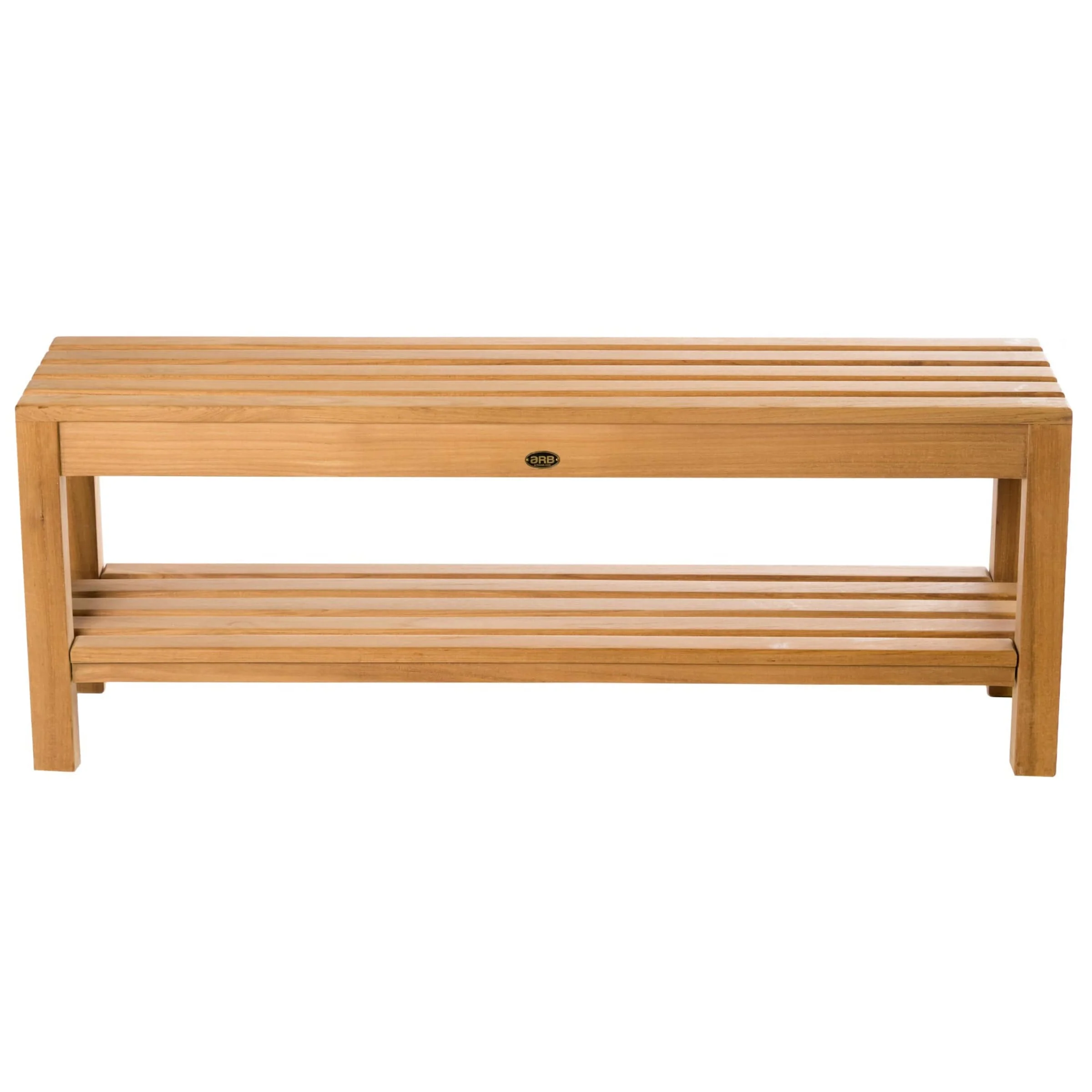 Coach Shower Bench 47" (120 cm) with Shelf - Image 2