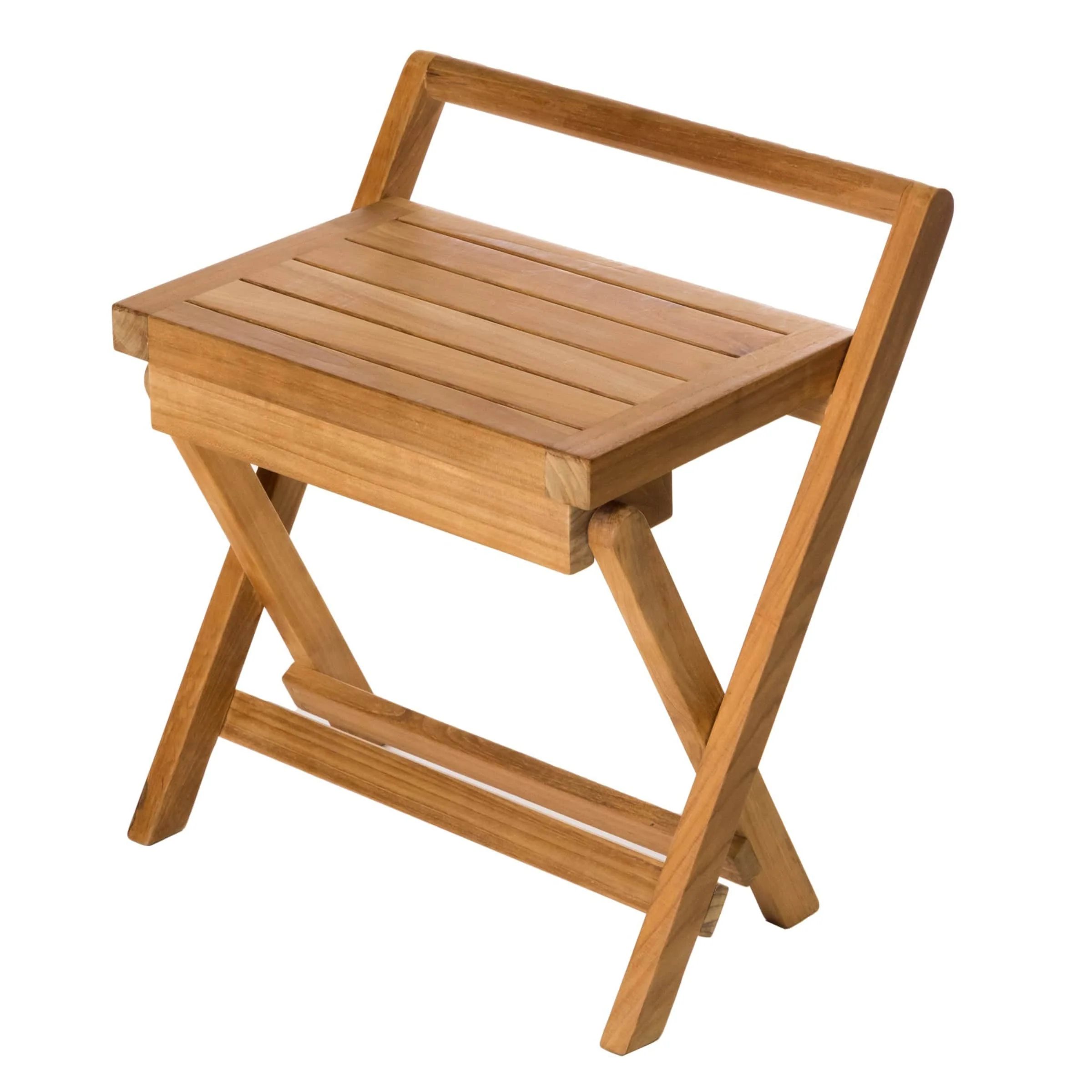 Folding Shower Bench 16″ (40 cm) with Handle