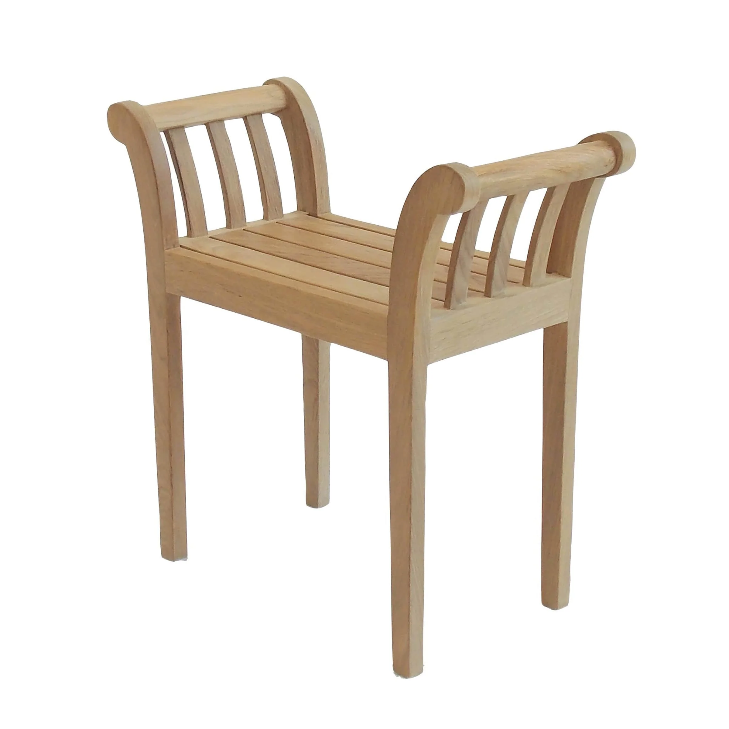 Empire Backless Bench-Stool with Handles - Image 1