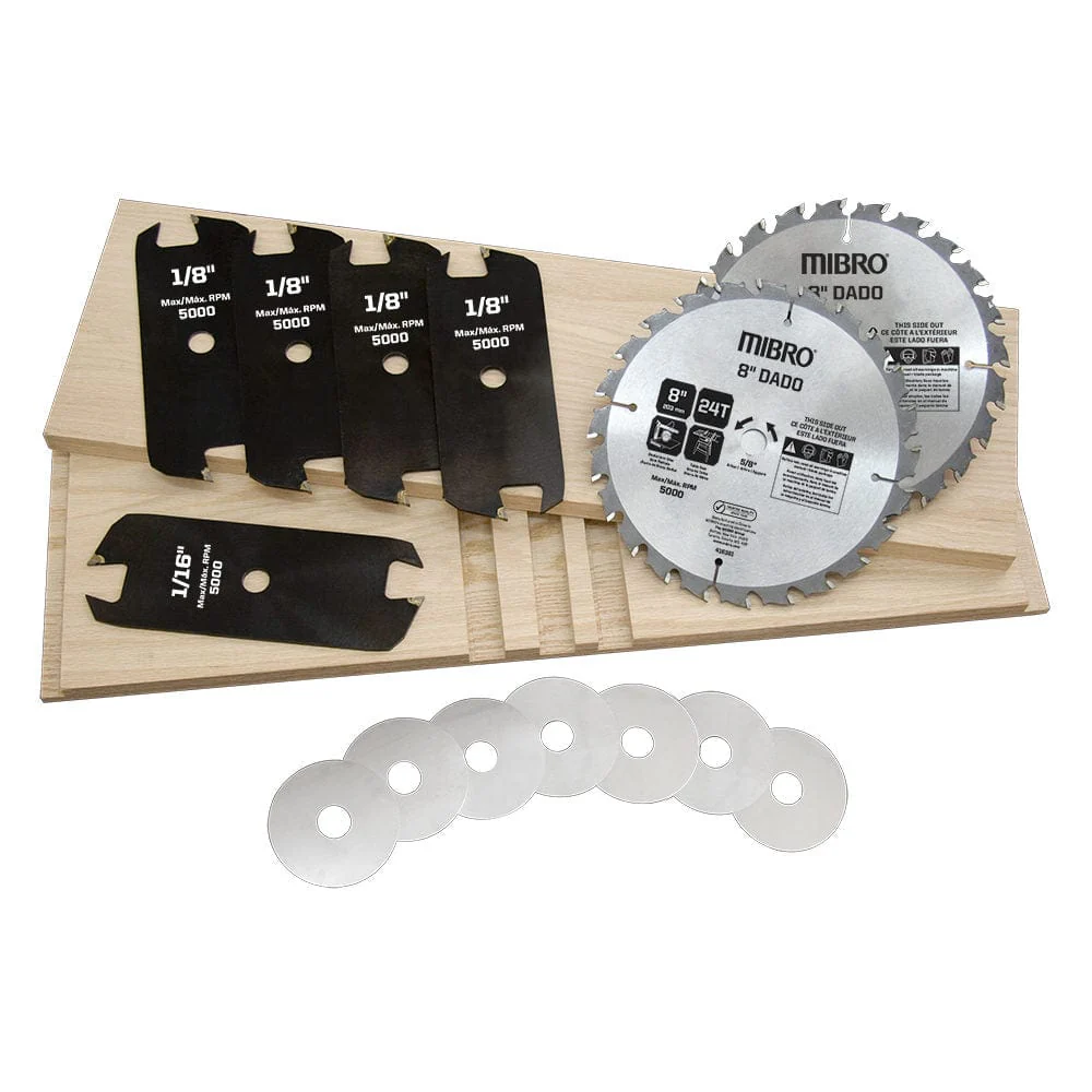 8"  Dado Circular Saw Blade Set - Image 1