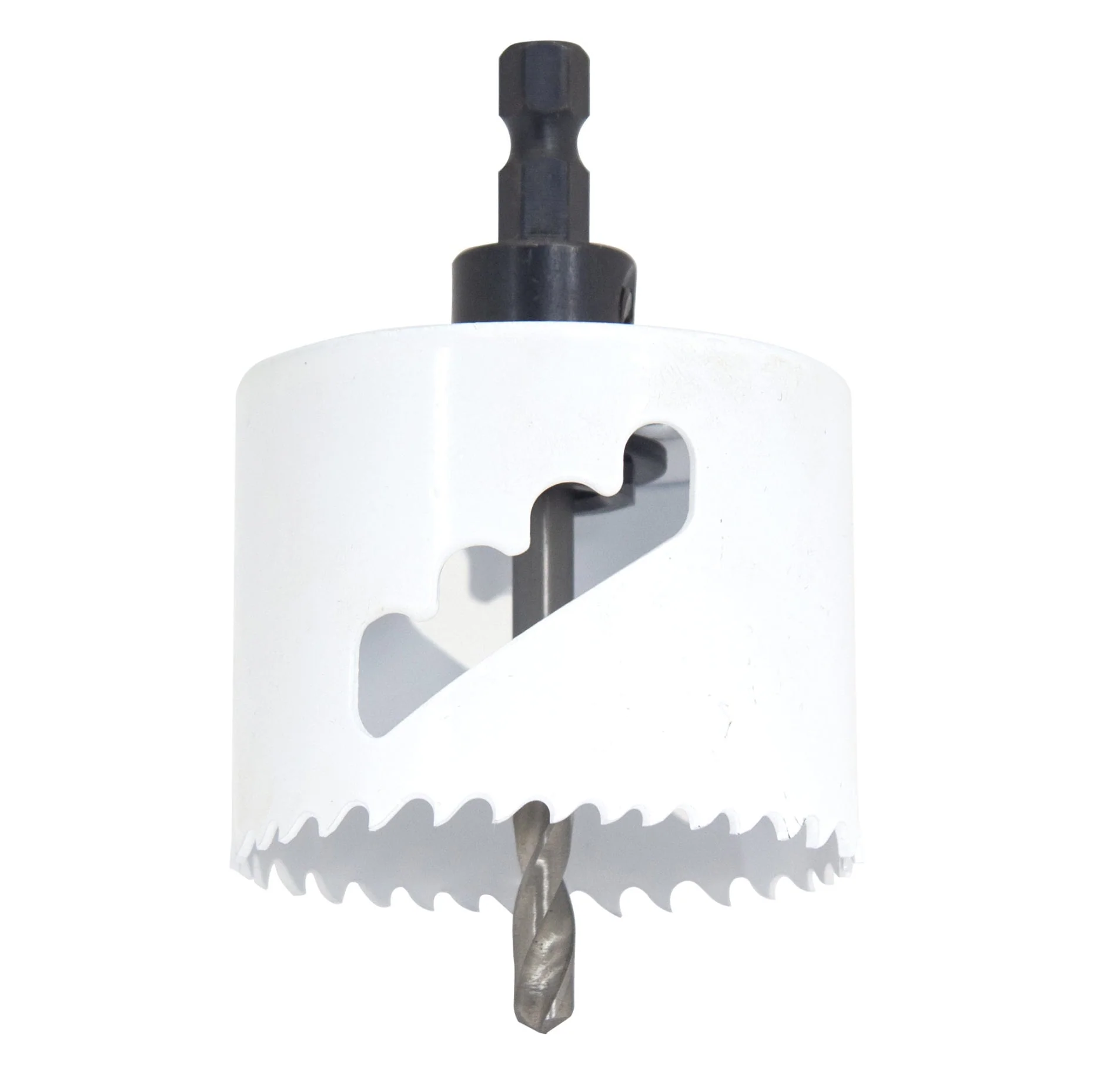 Bi-Metal Hole Saw with Mandrel and Pilot Drill - Image 1