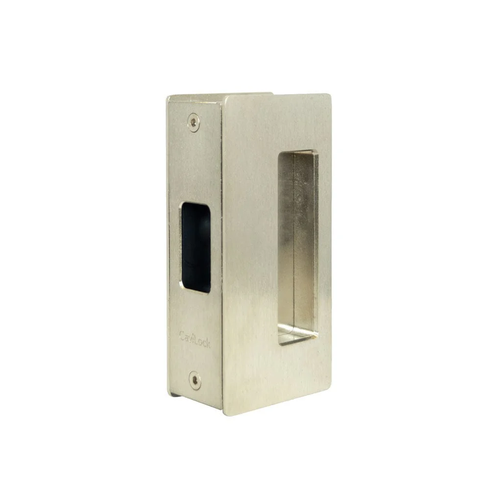 Cavity Sliders CL200 Passage Pocket Door Handle – Satin Nickel – Fits 1-3/8″ Door