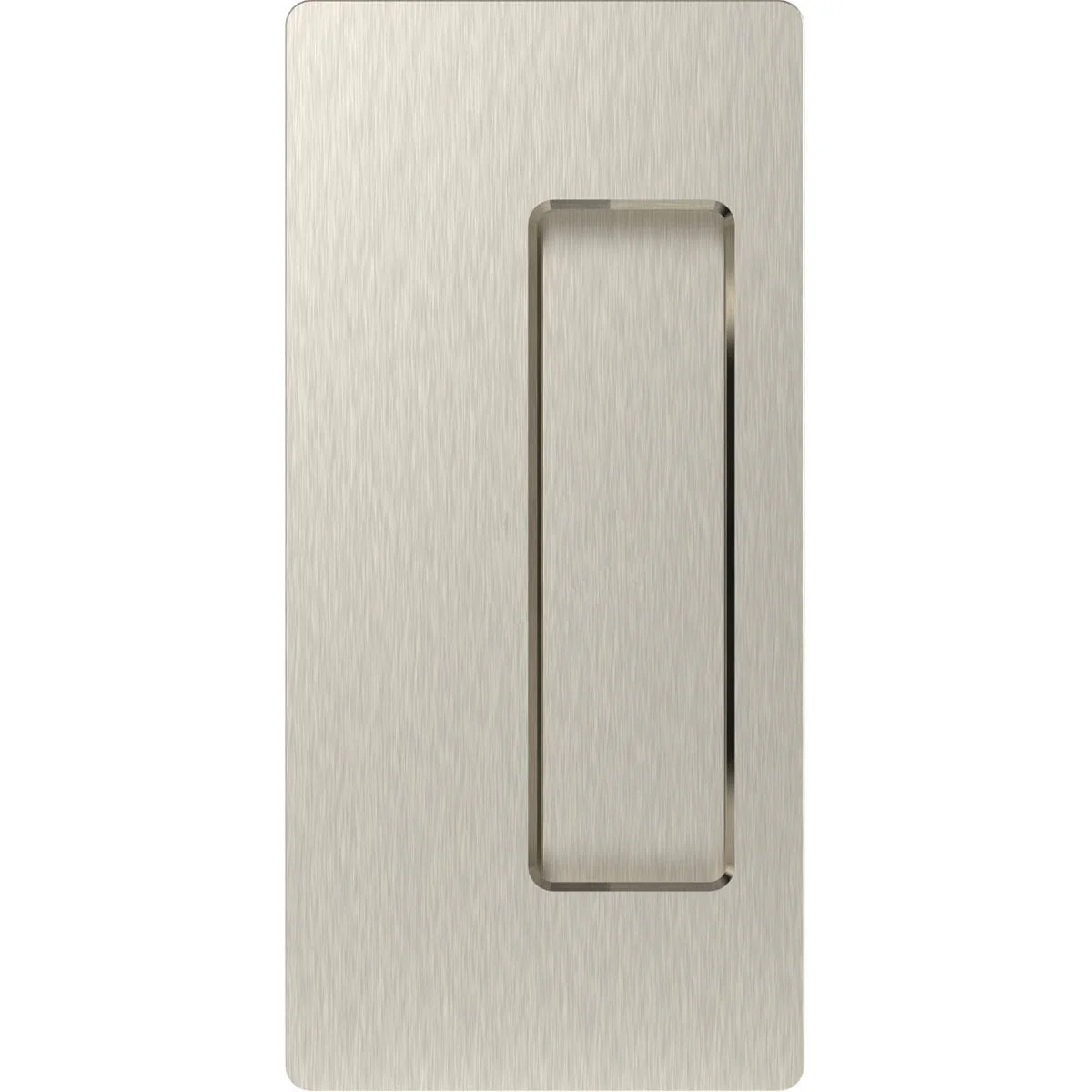 Cavity Sliders CL200 Passage Pocket Door Handle - Satin Nickel - Fits 1-3/8" Door - Image 2