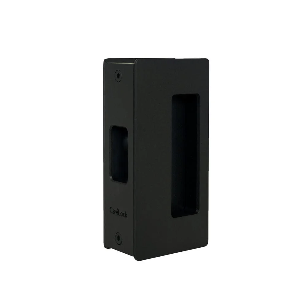 Cavity Sliders CL200 Passage Pocket Door Handle for 1-3/4″ Door Matt Black