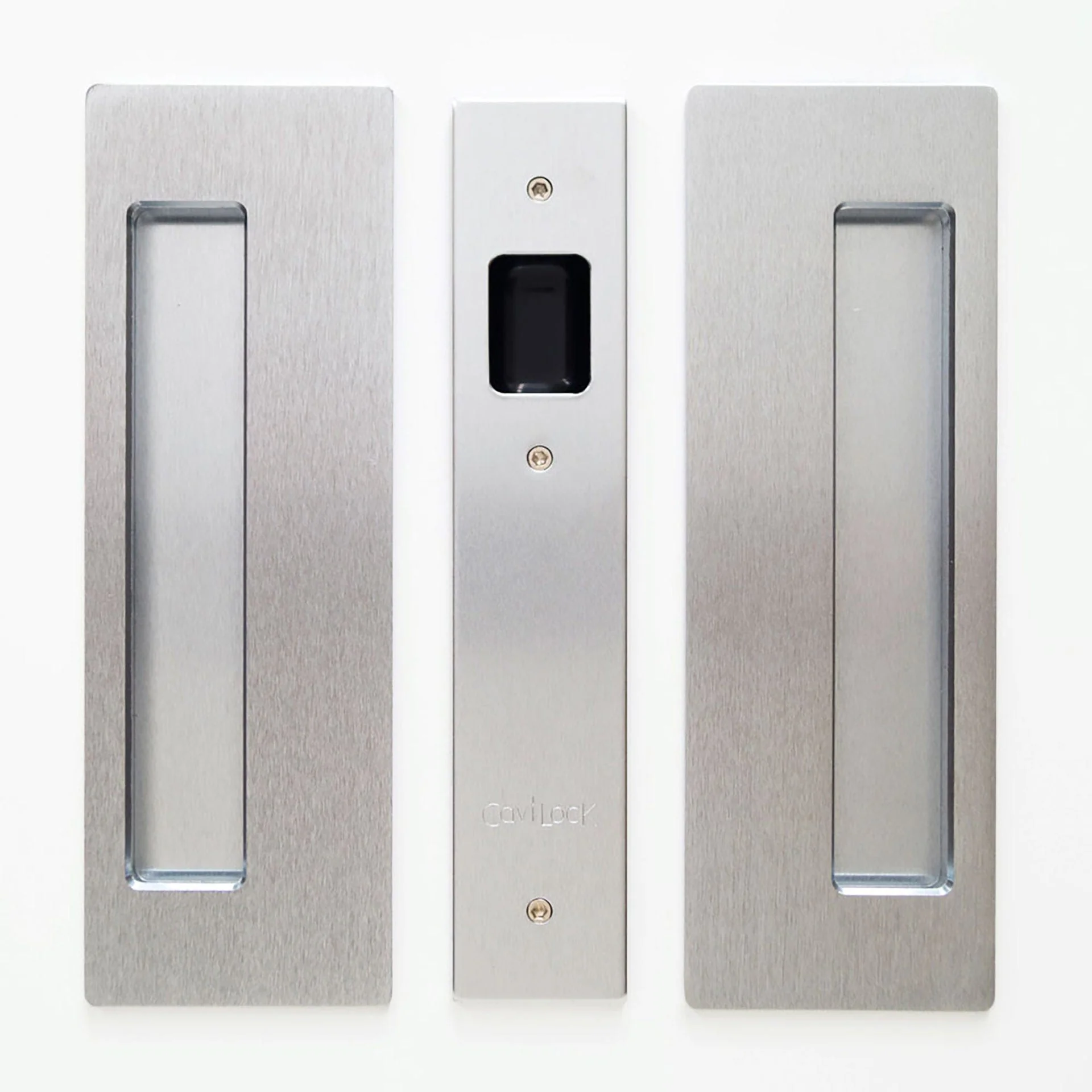 Cavity Sliders CL400 Pocket Door Handle for 1-3/4″ Door Satin Chrome