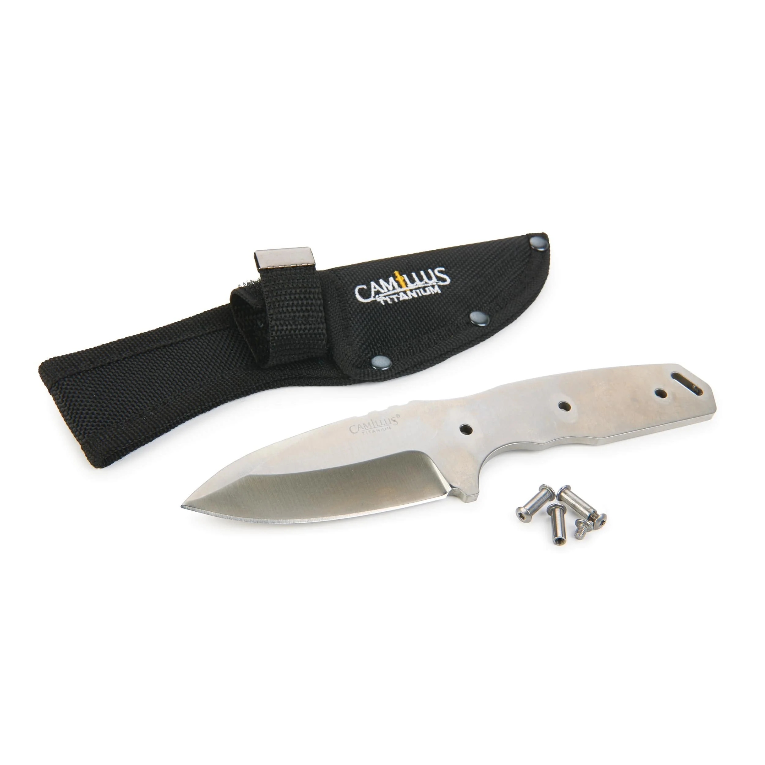 Bullnose Fixed Blade Knife for Hunting and Fishing – 7-3/16″ – Unfinished Kit