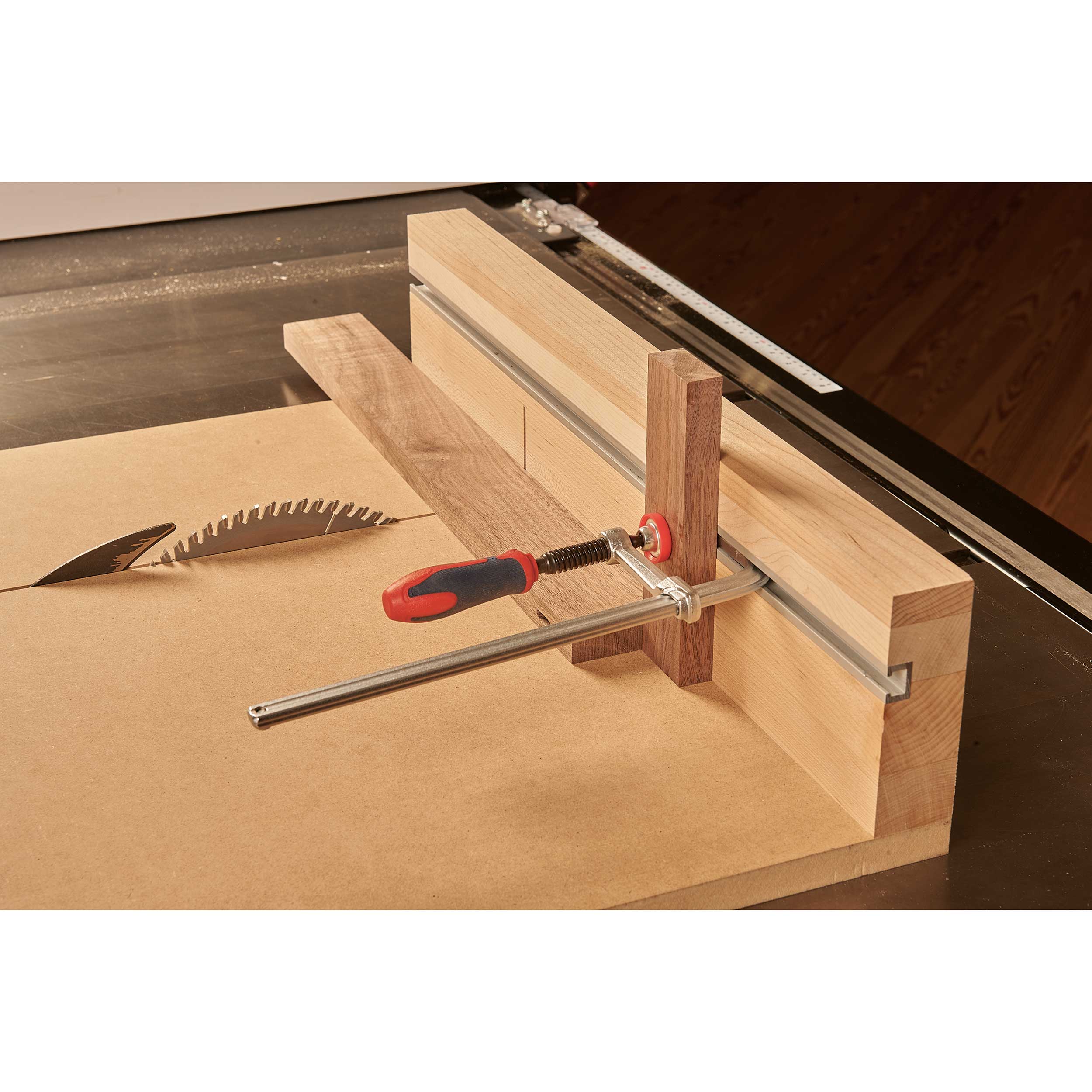 T-Track Clamp with Screw Handle - 7-1/2" - Image 3