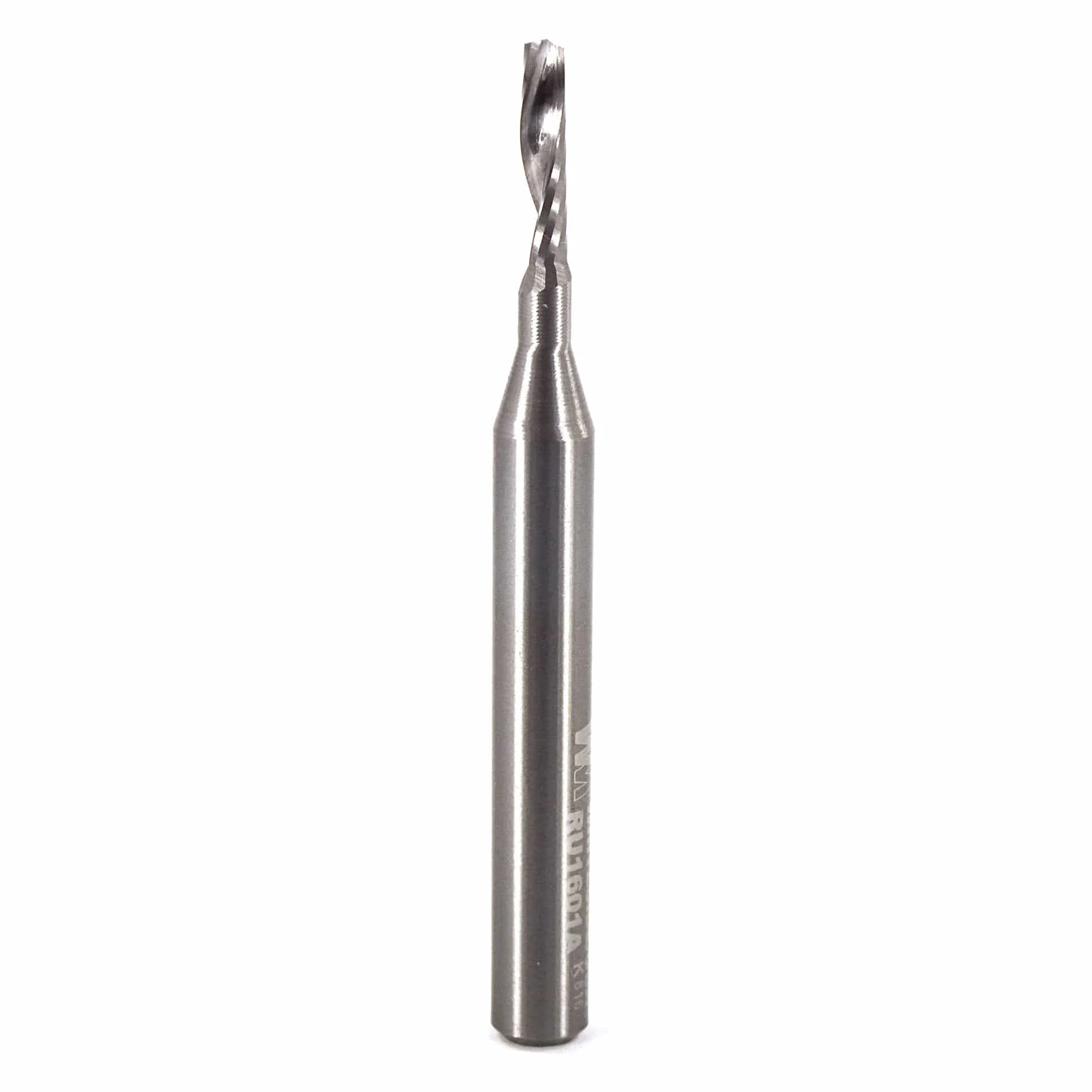 Single O-Flute Upcut Spiral Router Bit - 1/4" SH - Image 2