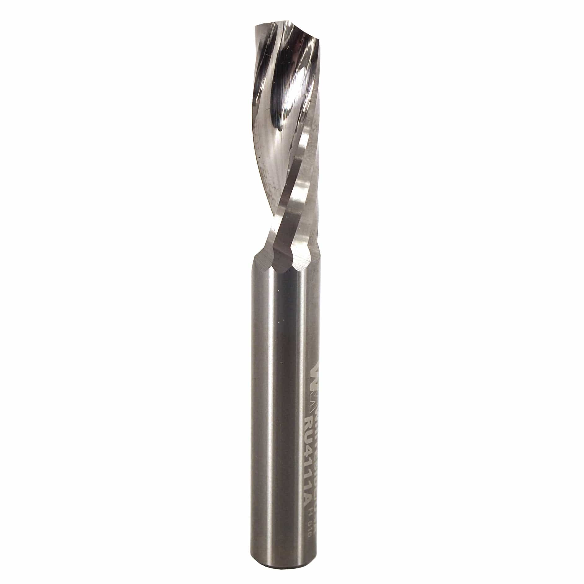 Single O-Flute Upcut Spiral Router Bit - 3/8" SH - Image 2
