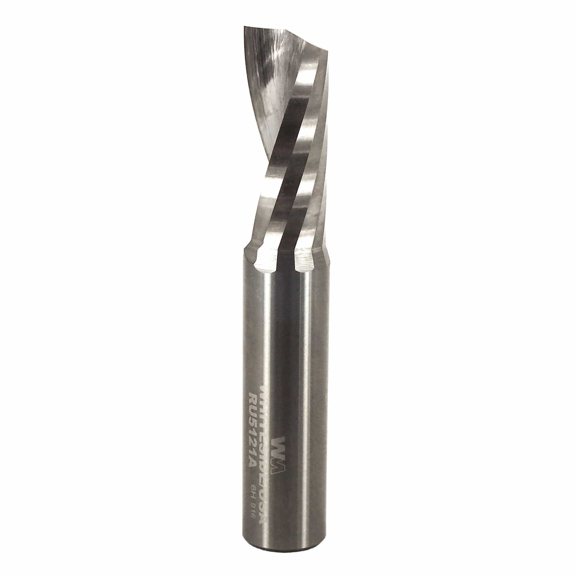 Single O-Flute Upcut Spiral Router Bit - 1/2" SH - Image 1