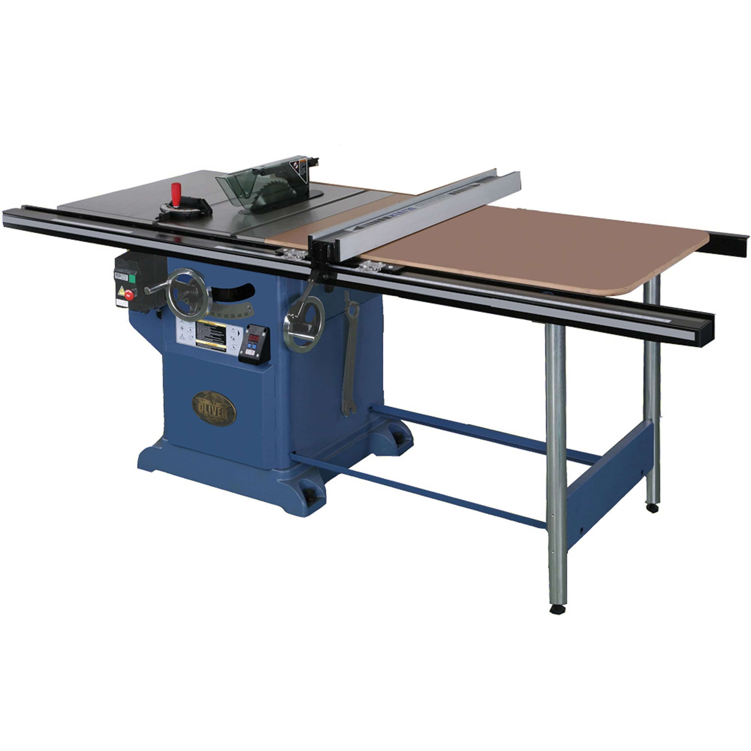 12" Heavy Duty Table Saw - 7.5HP 3Ph with 52" Rail and side table - Image 1