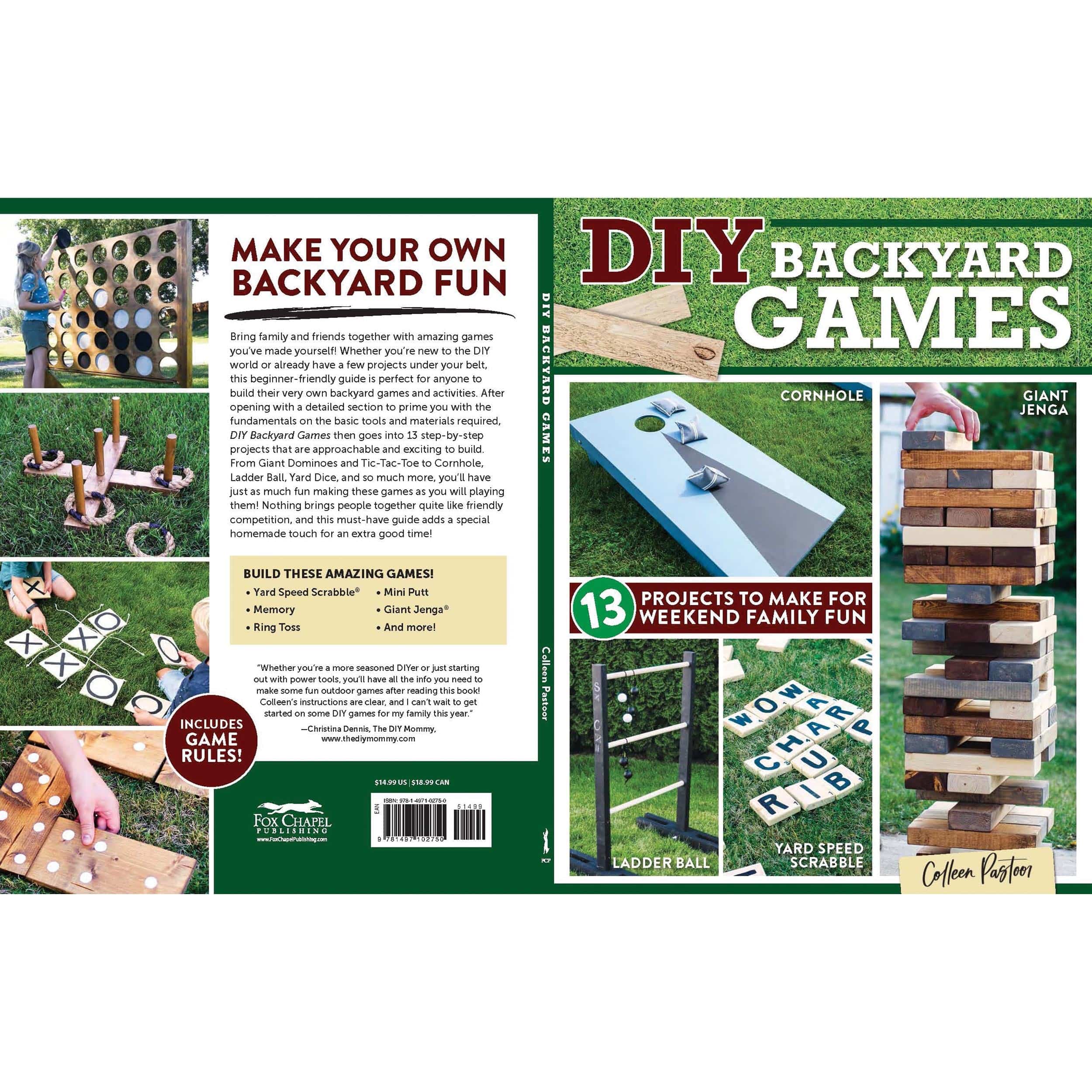 DIY Backyard games - 13 Projects to Make for Weekend Family Fun - Image 1