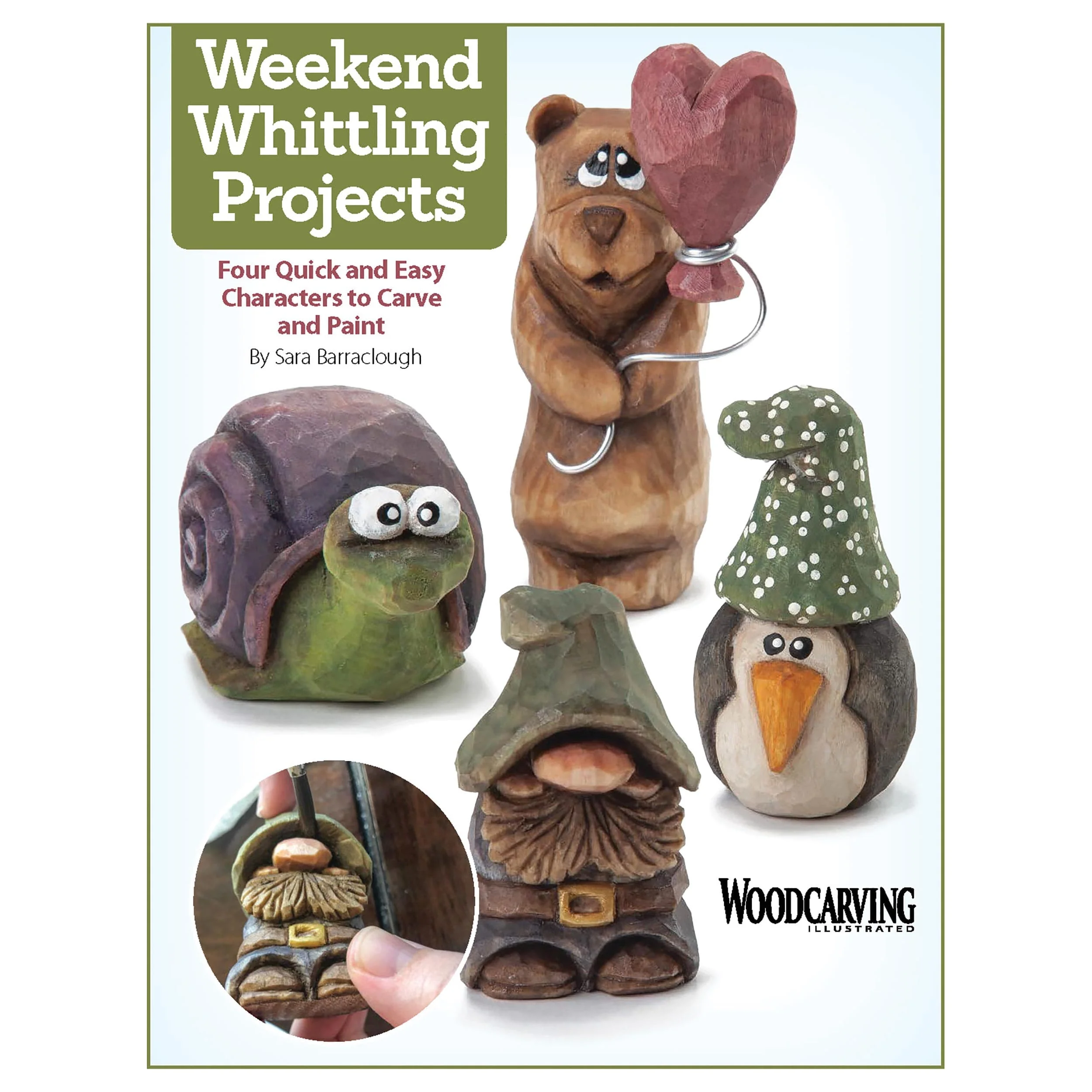Weekend Whittling Projects - Four Quick & Easy Characters to Carve & Paint - Image 1
